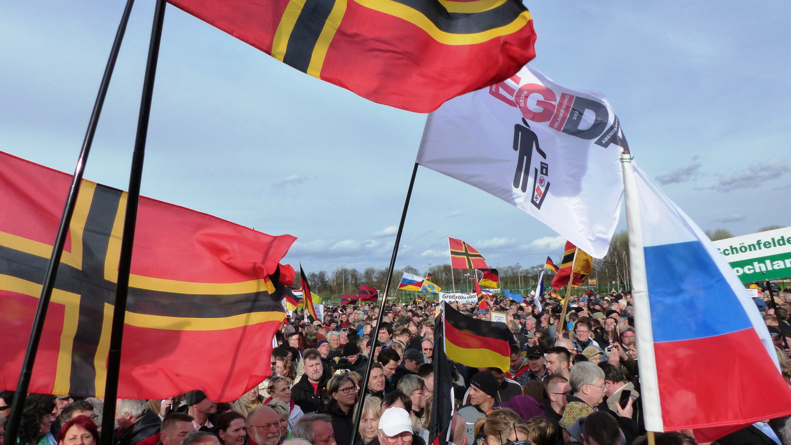 Flickr.com / Metropolico.org, Pegidademonstratie in het Duitse Dresden in 2015