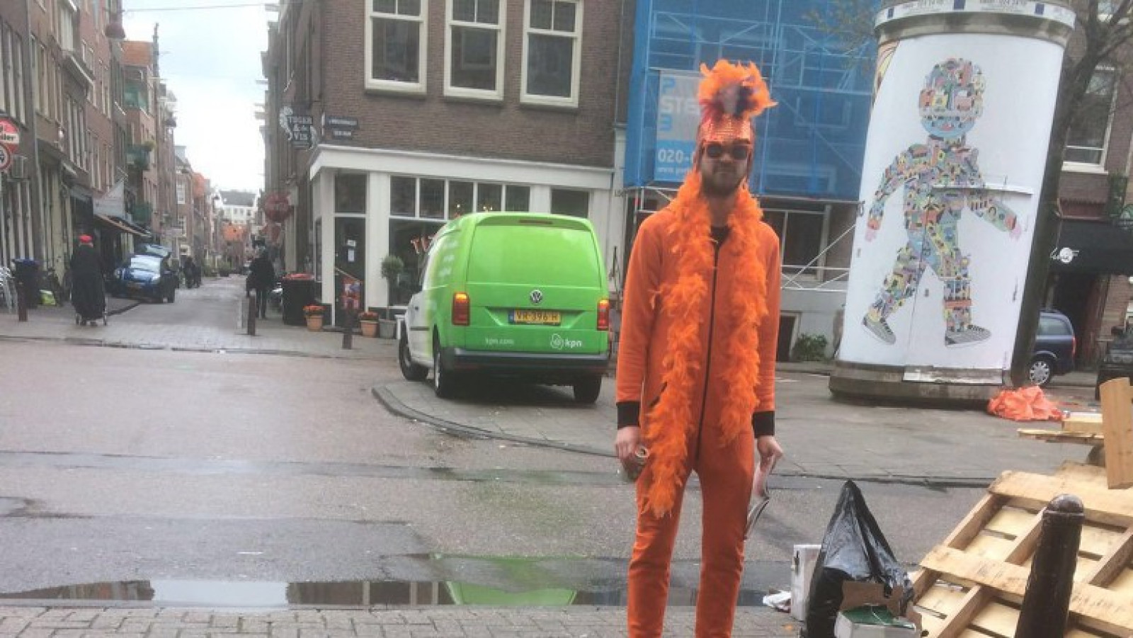 Deze vergistoerist werd vorig jaar vastgelegd door een kijker van AT5