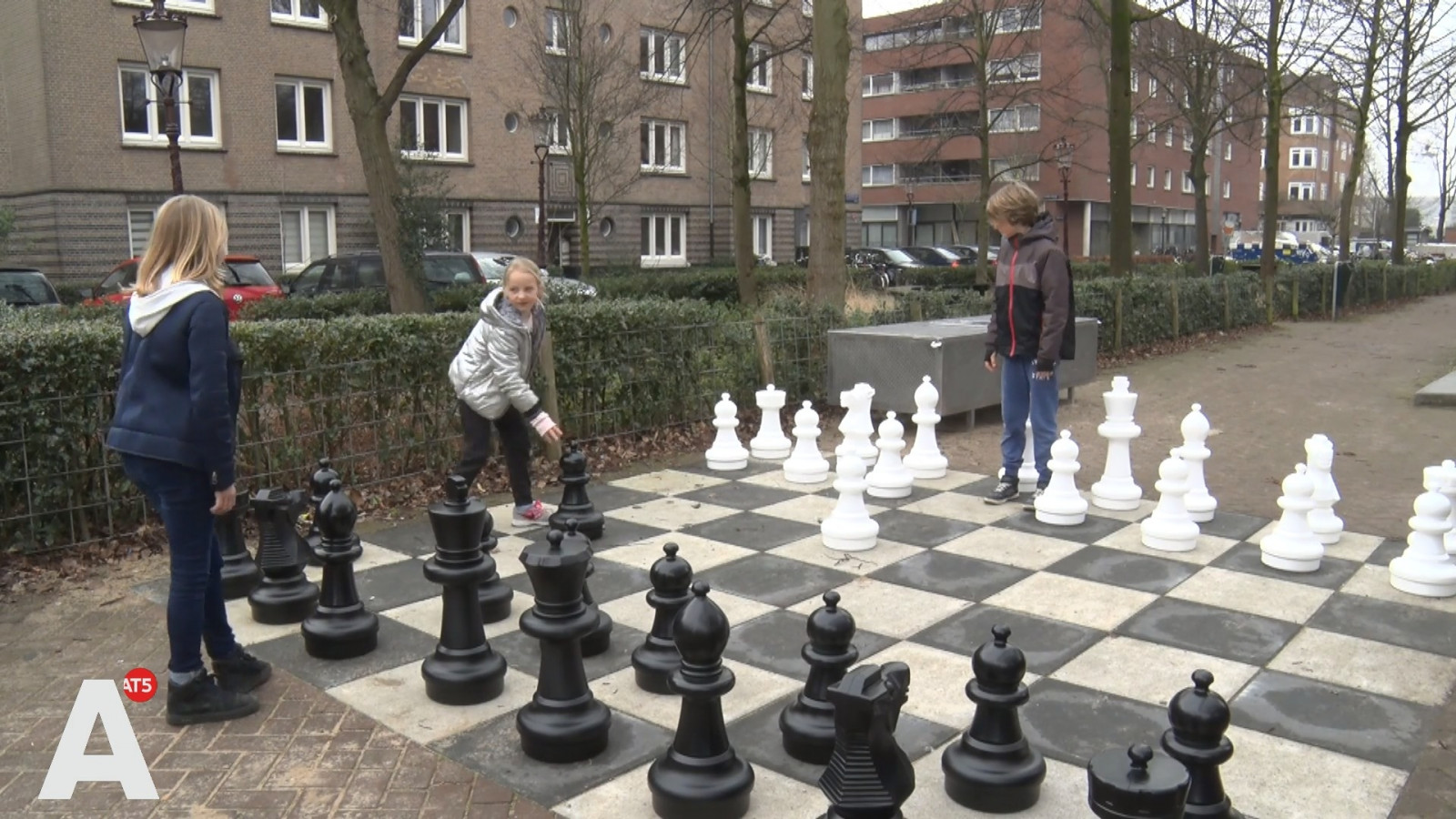 leeg sturen Herziening Reuze schaakbord geplaatst in West op initiatief van bewoners - AT5
