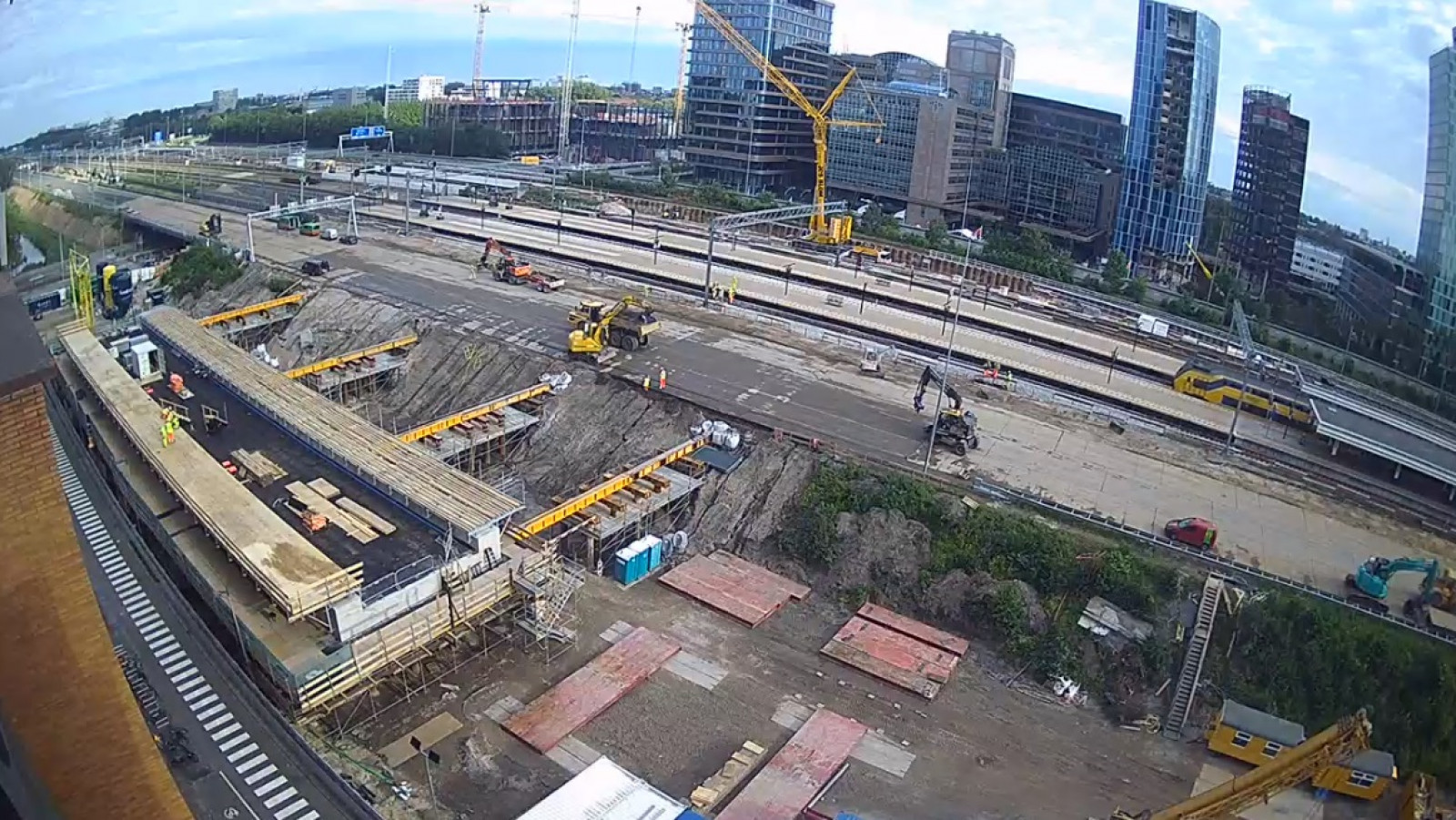 Webcam Zuidasdok