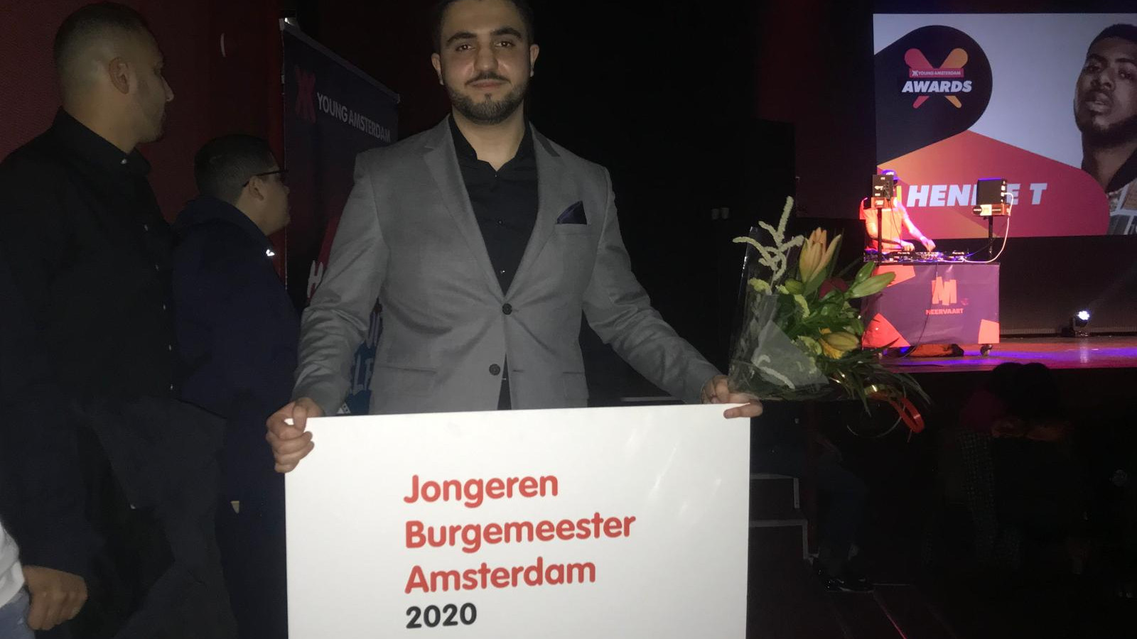 Achraf el Johari (23) is de nieuwe jongerenburgemeester - AT5