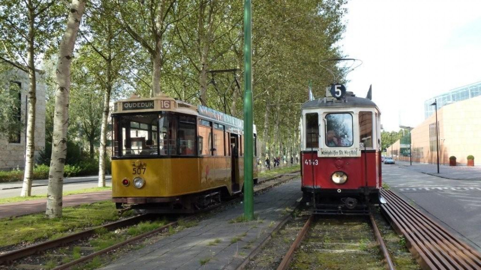 Historische tramlijn weer in gebruik