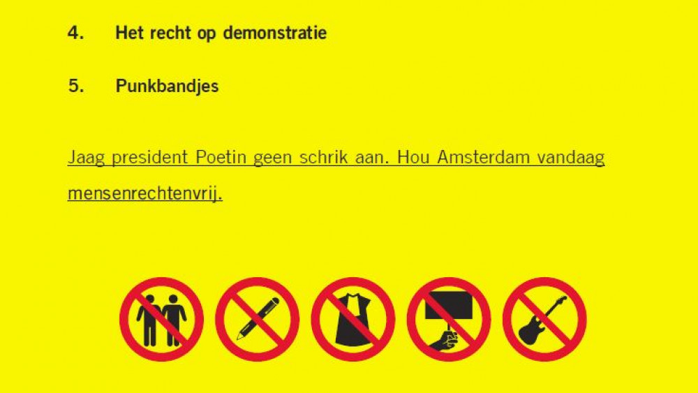 Amnesty Wees Lief Voor Poetin AT5