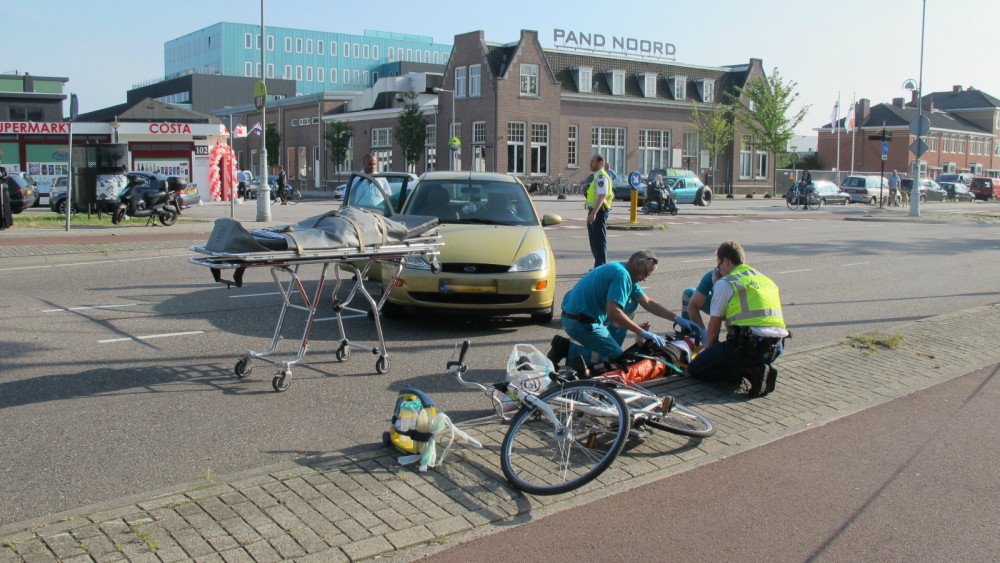 Fietsster Breekt Been Na Aanrijding In Noord - AT5