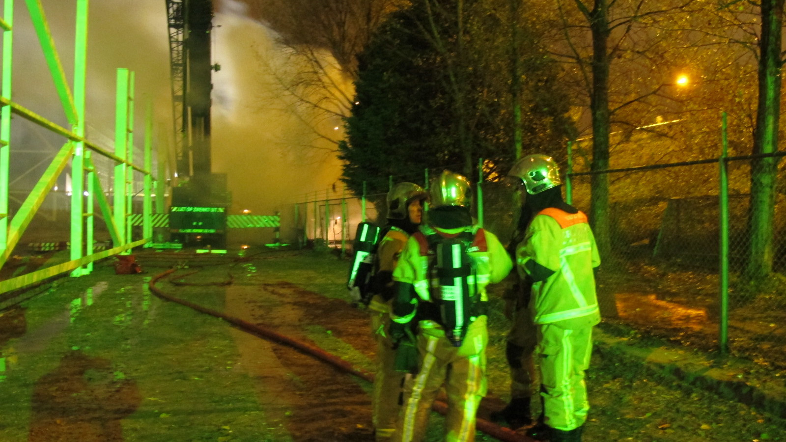 LPG-tank in brand aan Spaklerweg