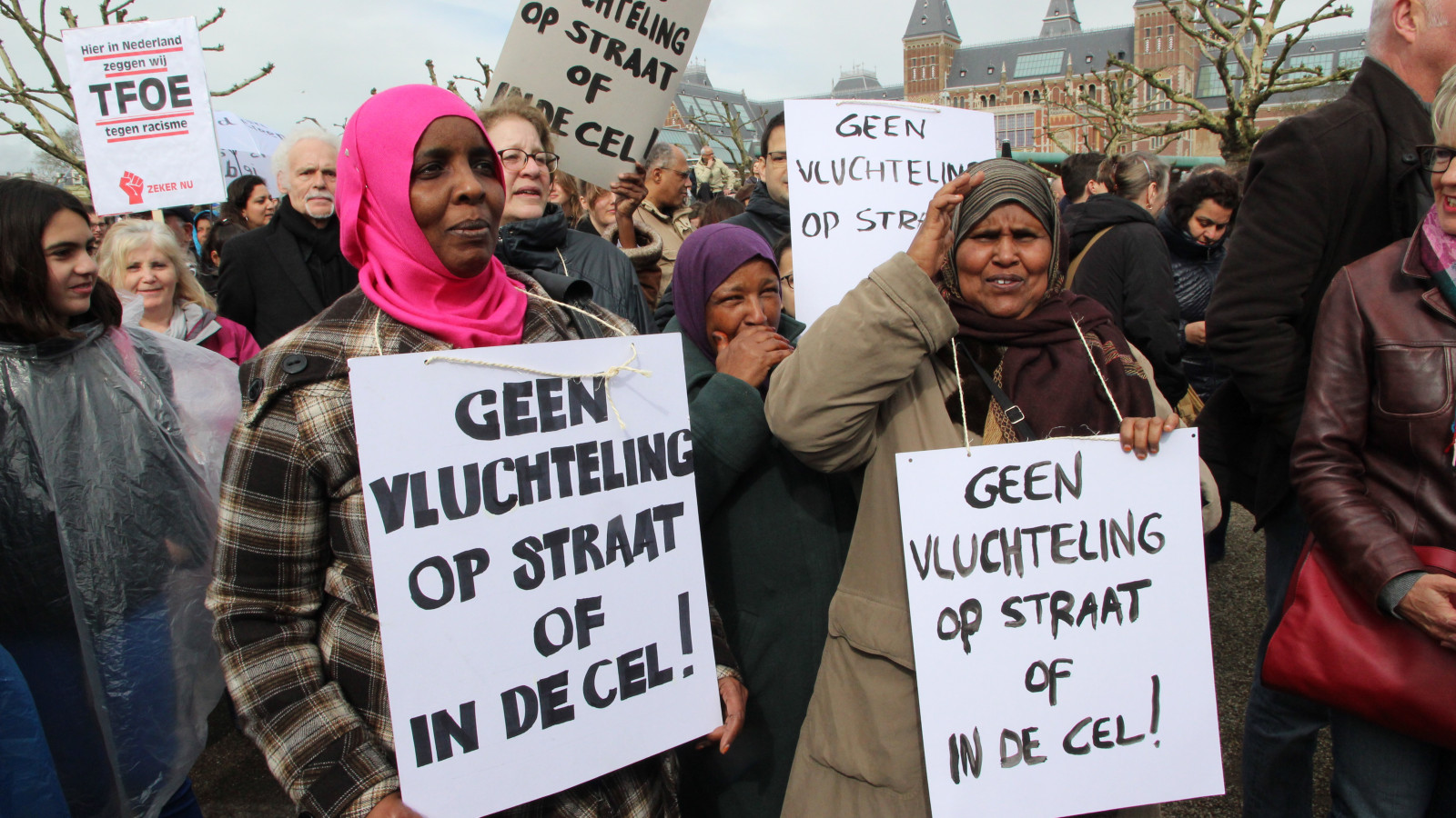 Comité 21 maart houdt protestdag rascisme - AT5
