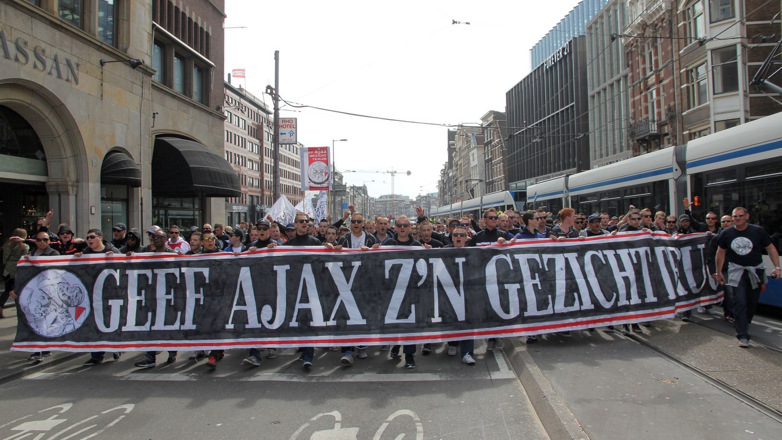 Ajax protestmars