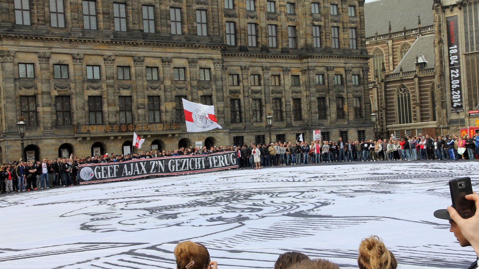 Ajax protestmars