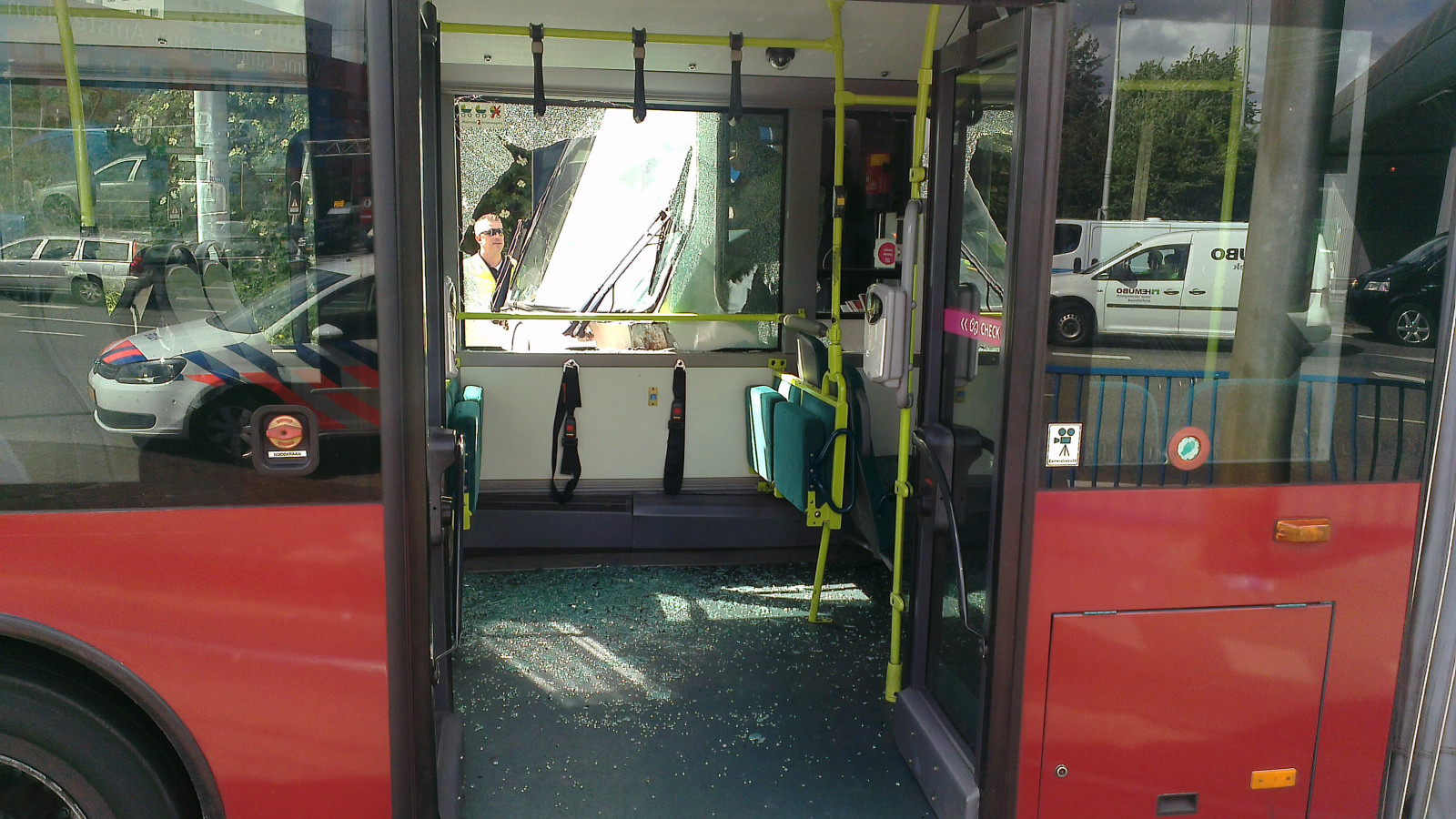 Gewonden na ongeluk tussen tram en bus op Amstelveenseweg