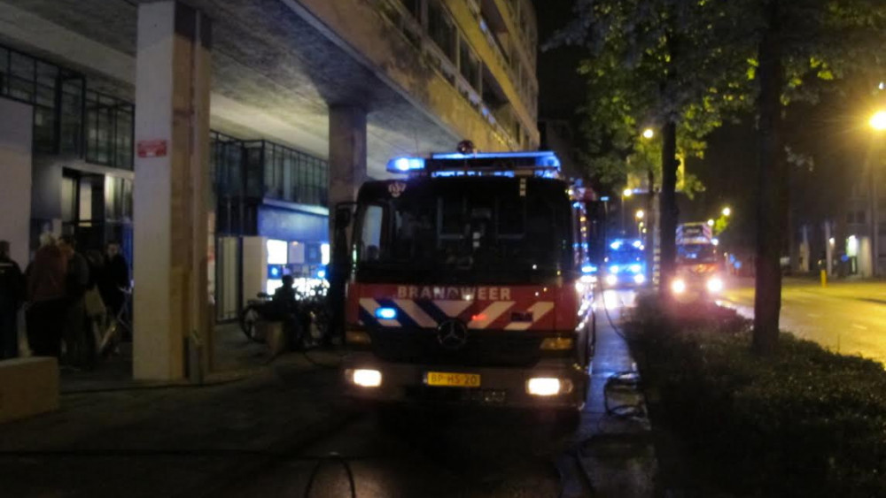 Studenten Opgeschrikt Door Brand In Fietsgarage - AT5