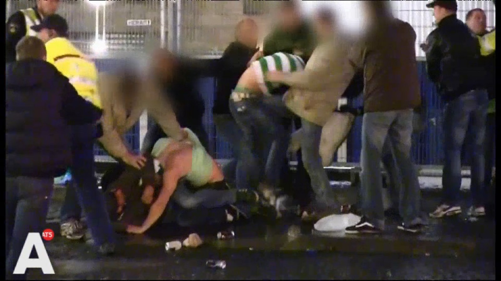 Celtic-fan dient schadeclaim in tegen politie