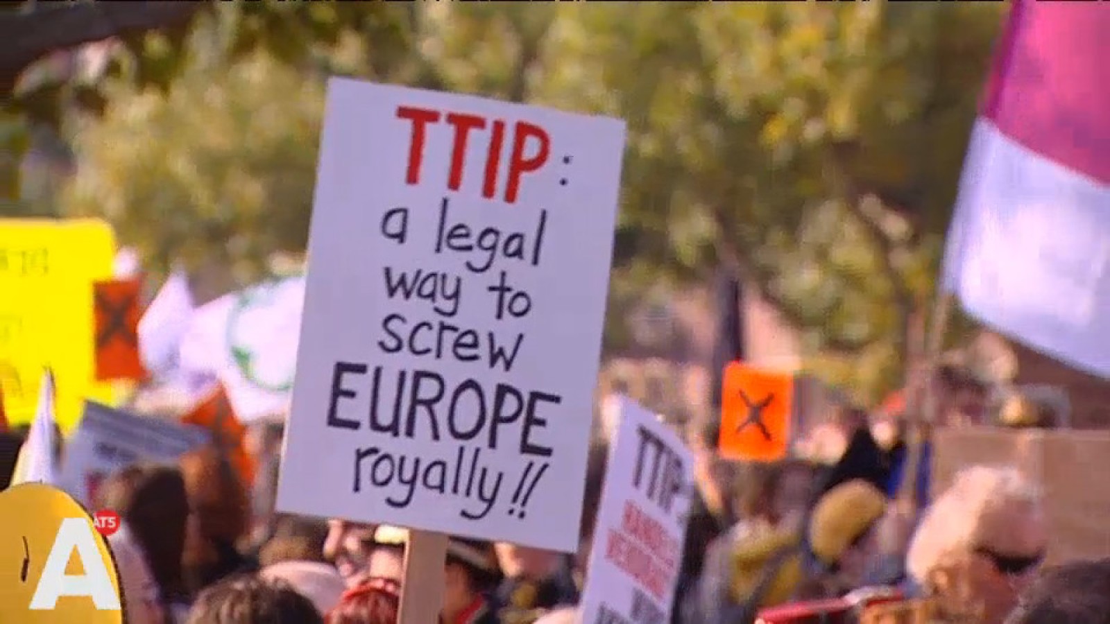 TTIP demonstratie