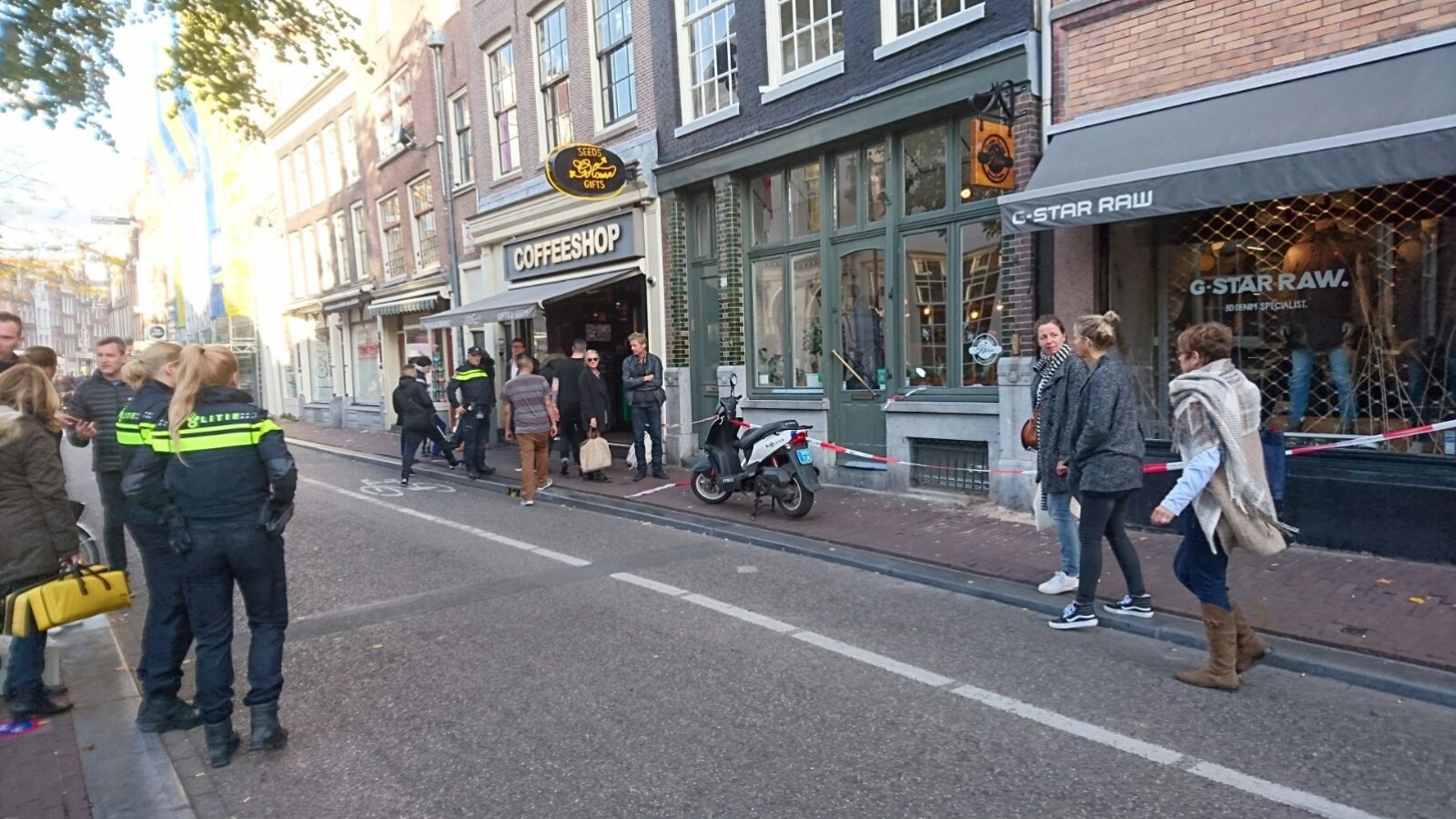 Restaurant Haarlemmerstraat meerdere keren beschoten