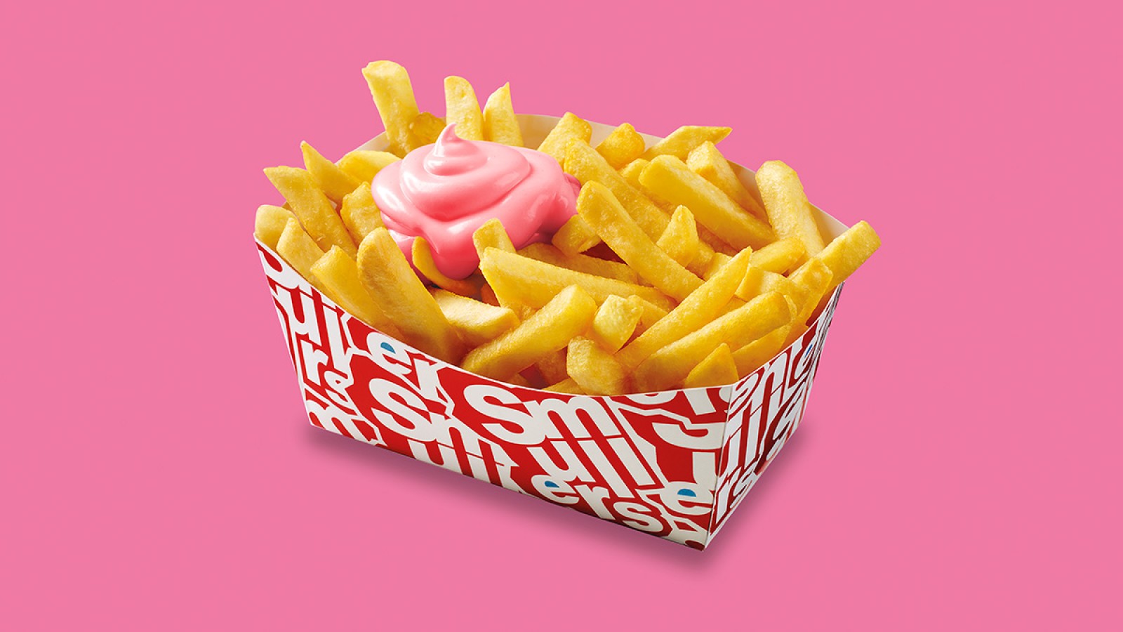 Smullers roze fritessaus