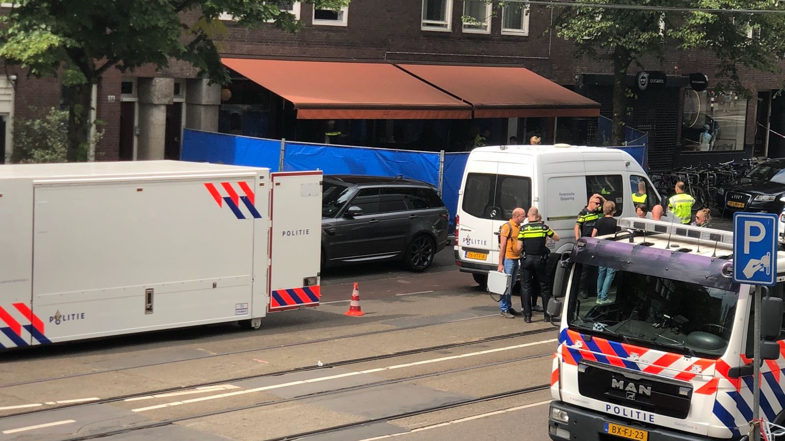 Ernstig gewonde na schietpartij in Beethovenstraat