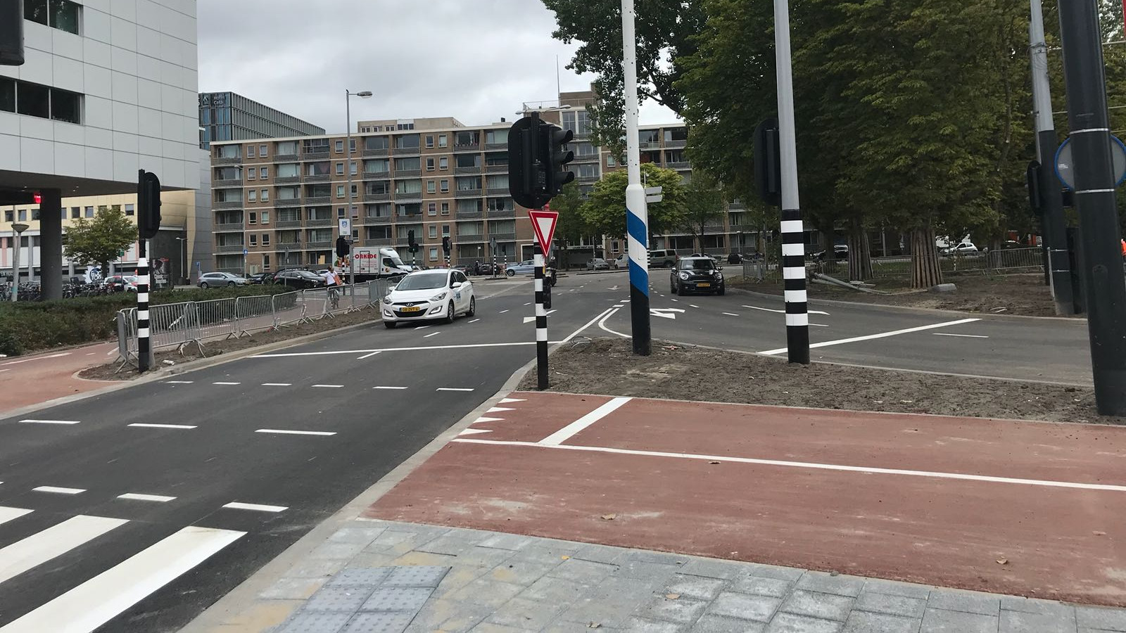 Nieuwe situatie Amstelstation