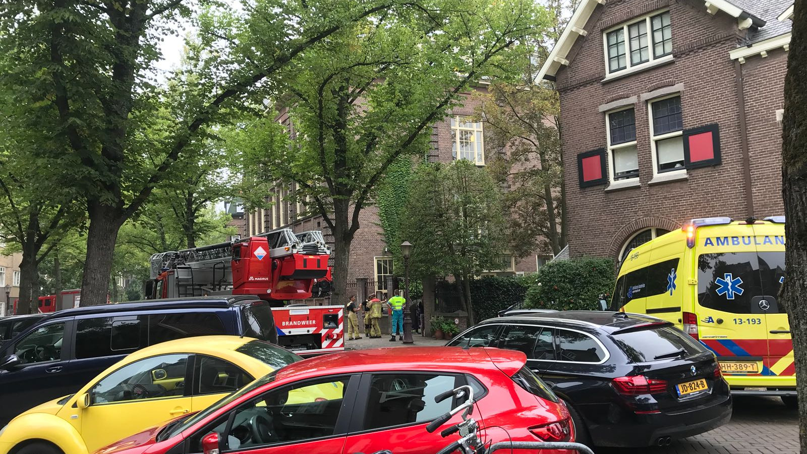 Baby's naar hotel na brand in kinderdagverblijf bij Vondelpark