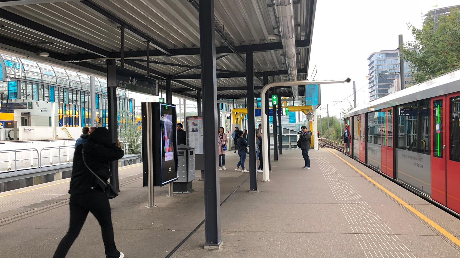 Station Zuid, storing, metro, 23 september 2018