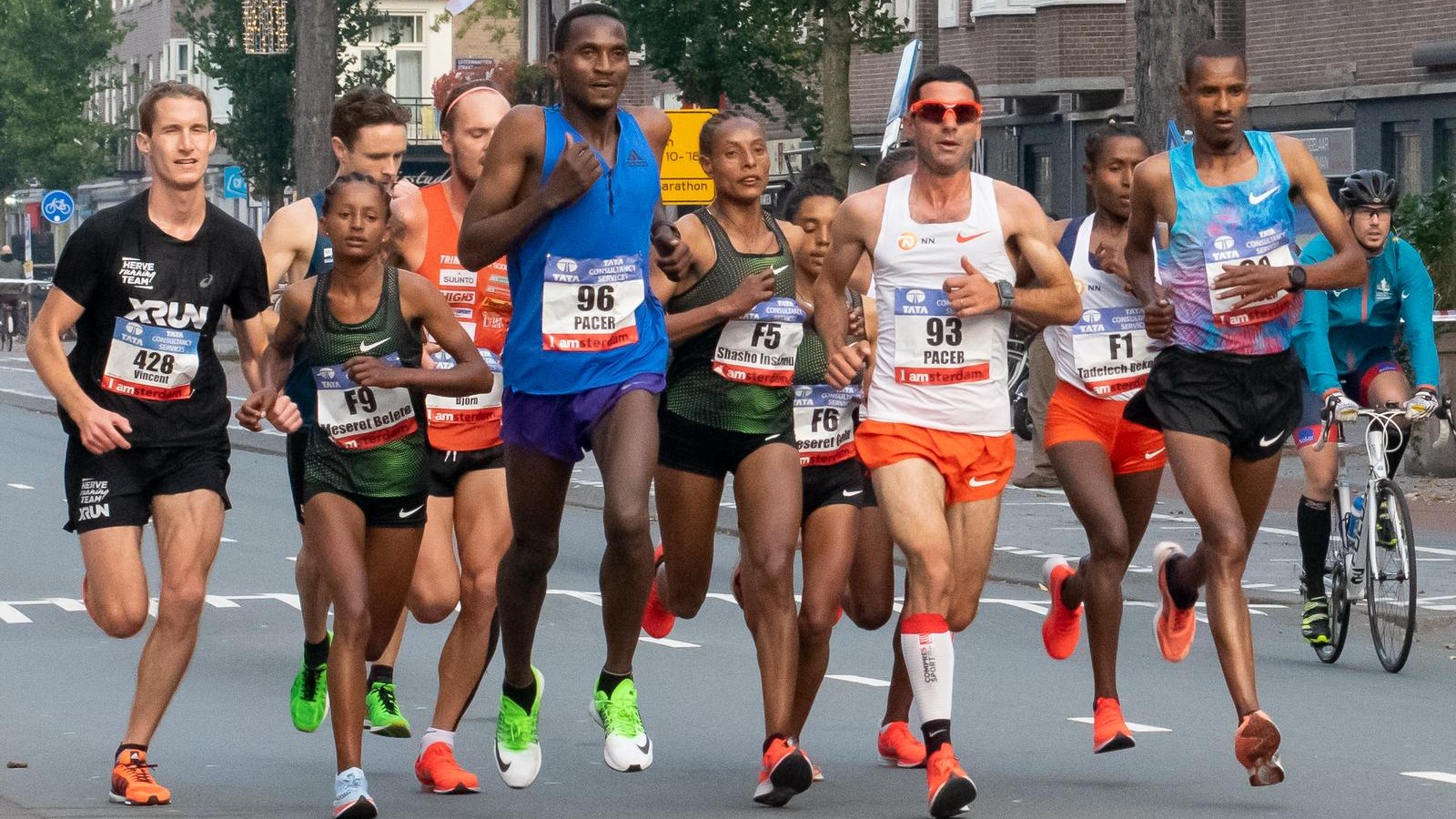 Amsterdam Marathon 2018 stock algemeen