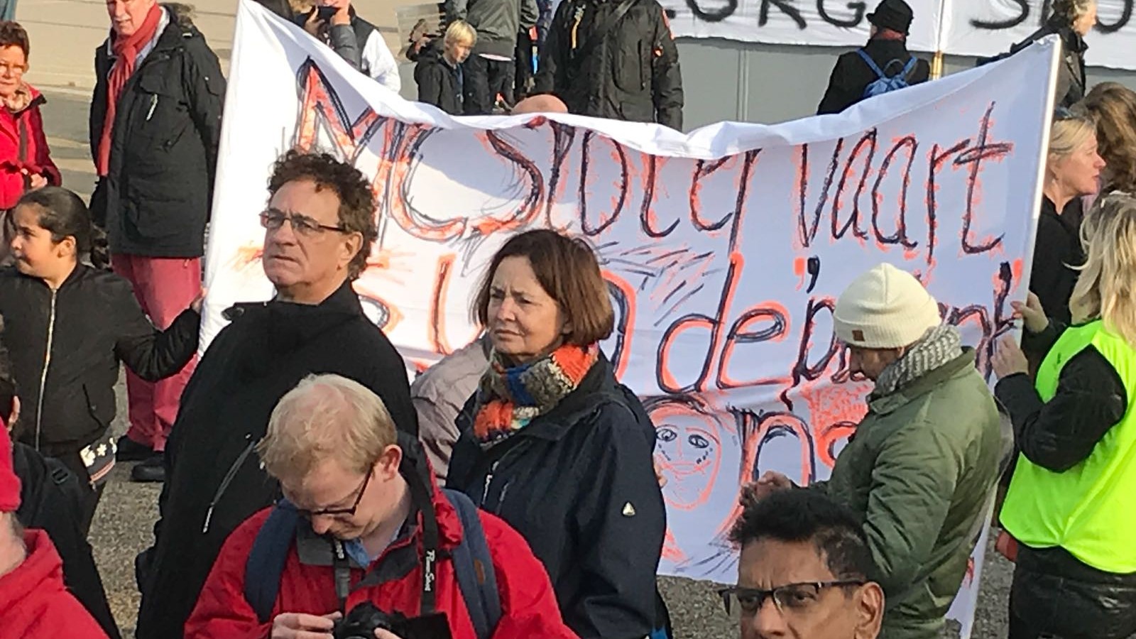 protest, mc slotervaart, museumplein, 4 november 2018