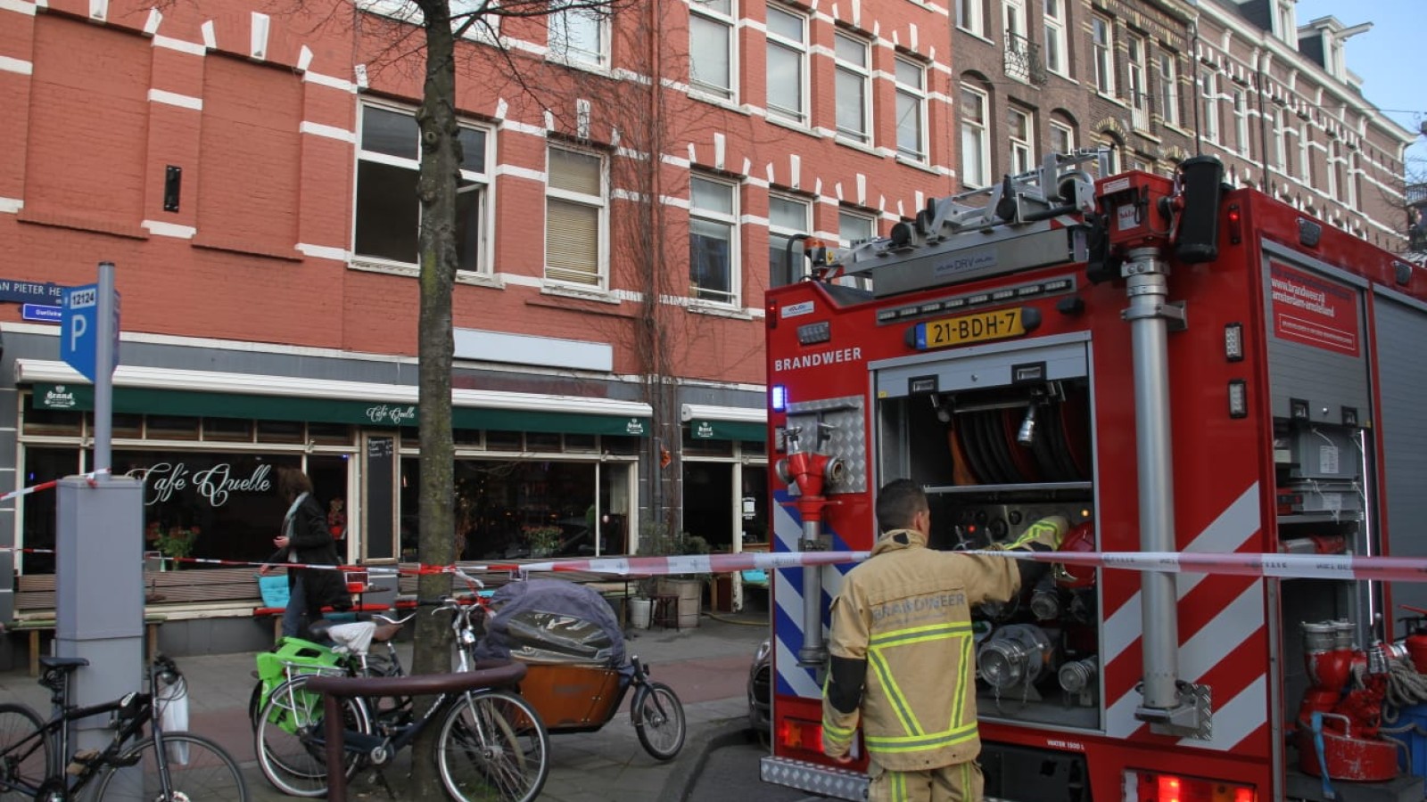 brand in cafe in West