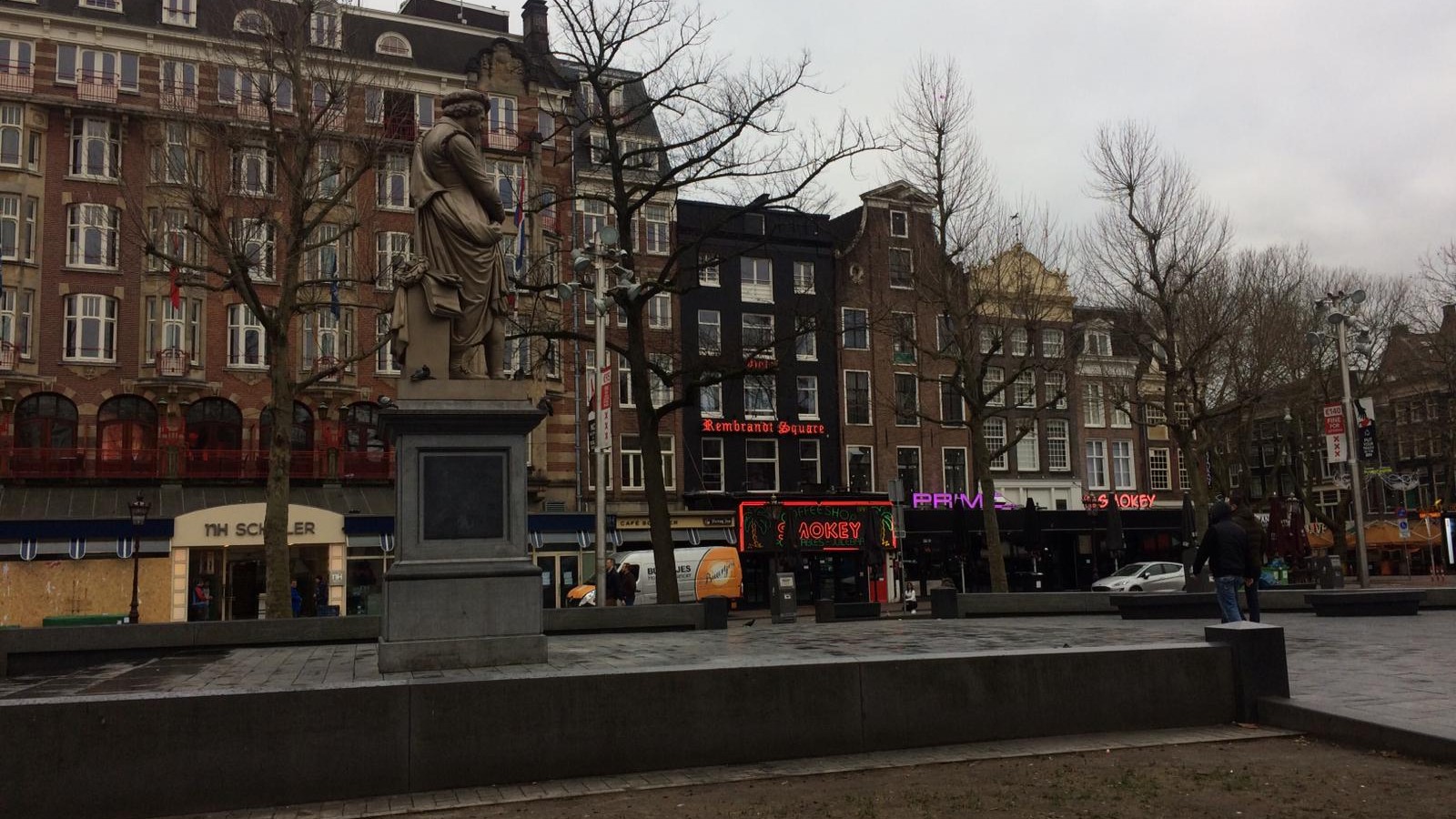 Nachtwachtbeelden Rembrandtplein definitief weg