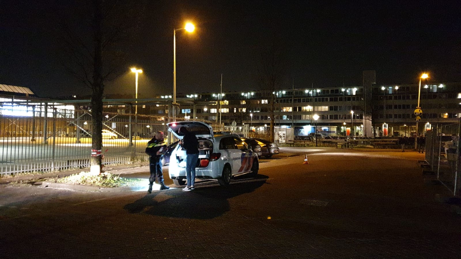 Overval op Gedempt Hamerkanaal in Noord