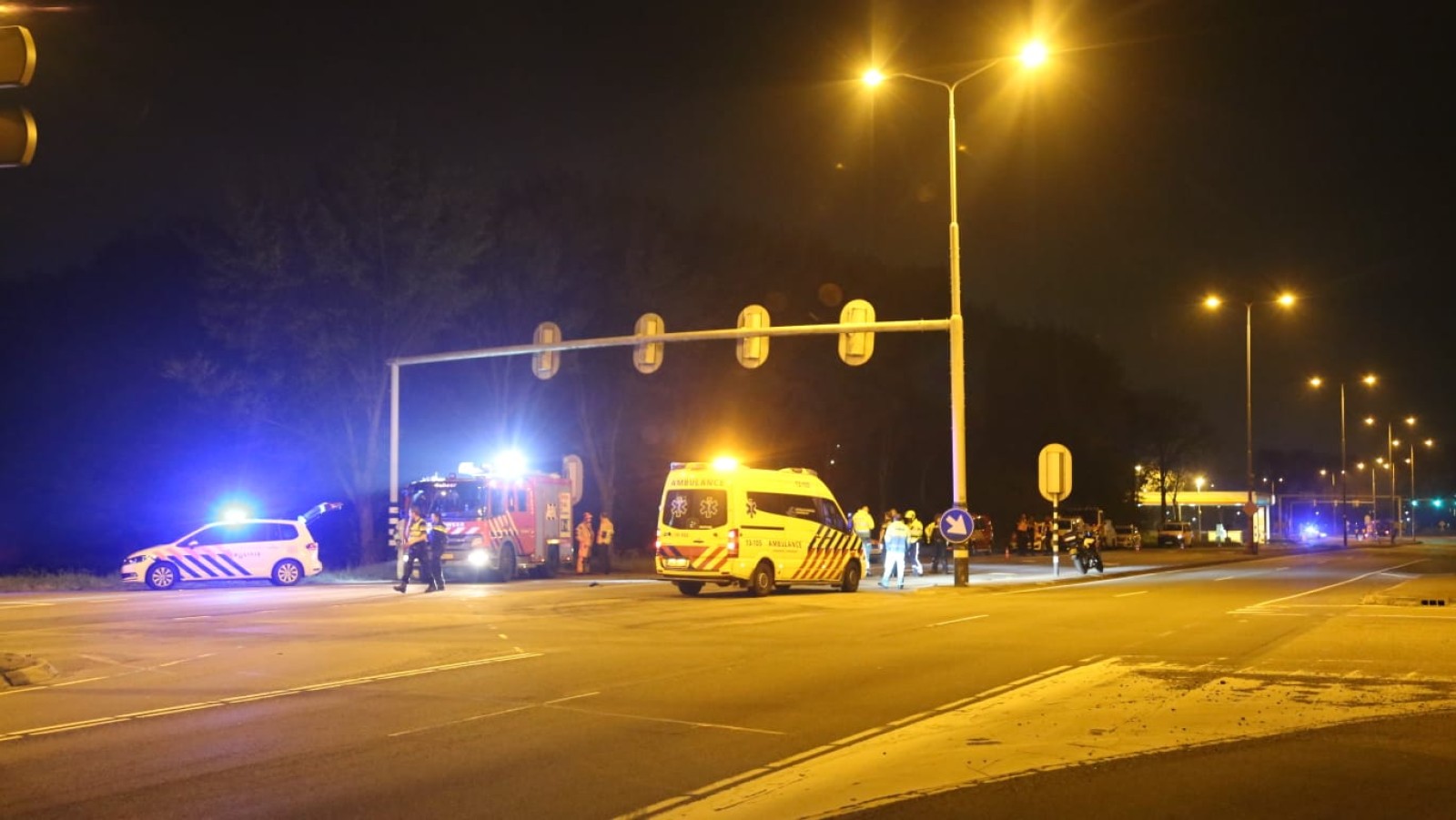 Automobilist verongelukt op Slochterweg