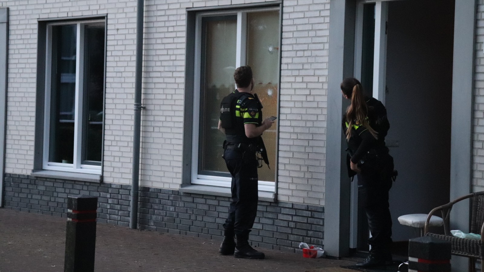 Woning Nieuwendam beschoten