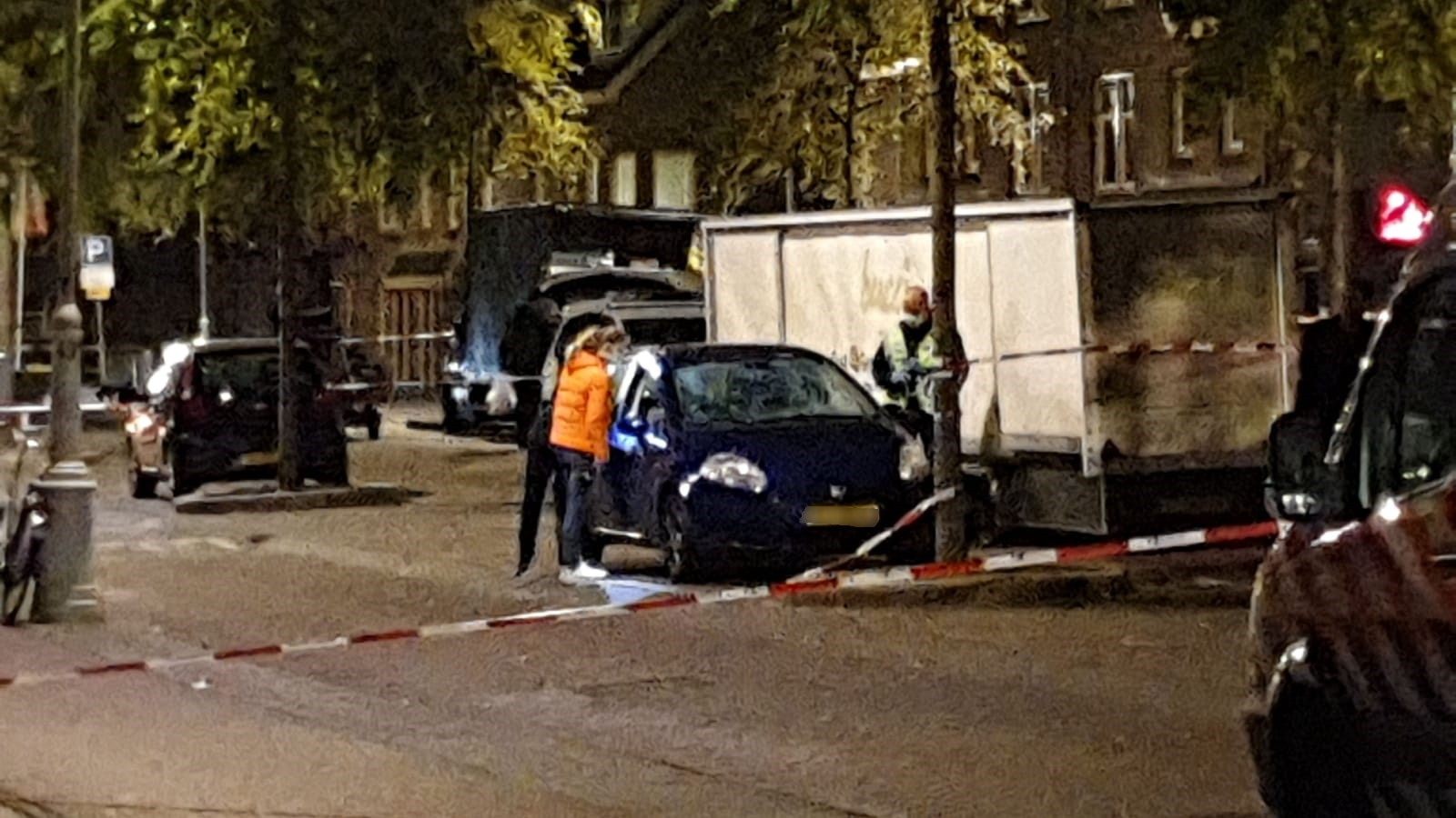 Explosie in Van der Pekstraat