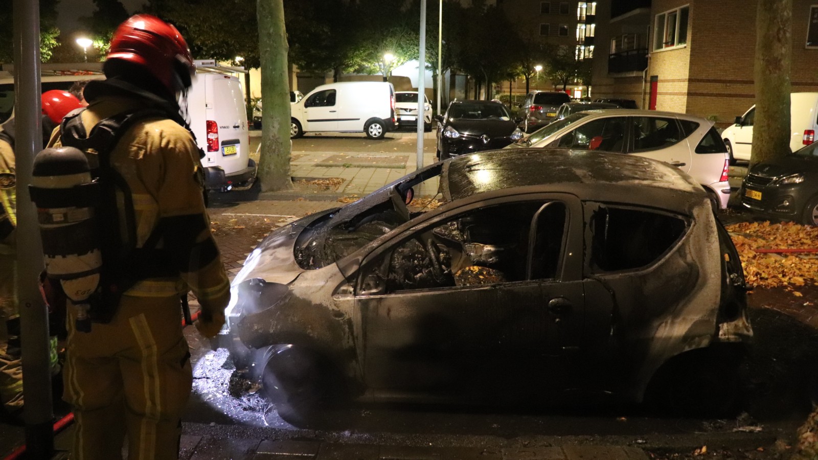 Drie auto's uitgebrand in Osdorp