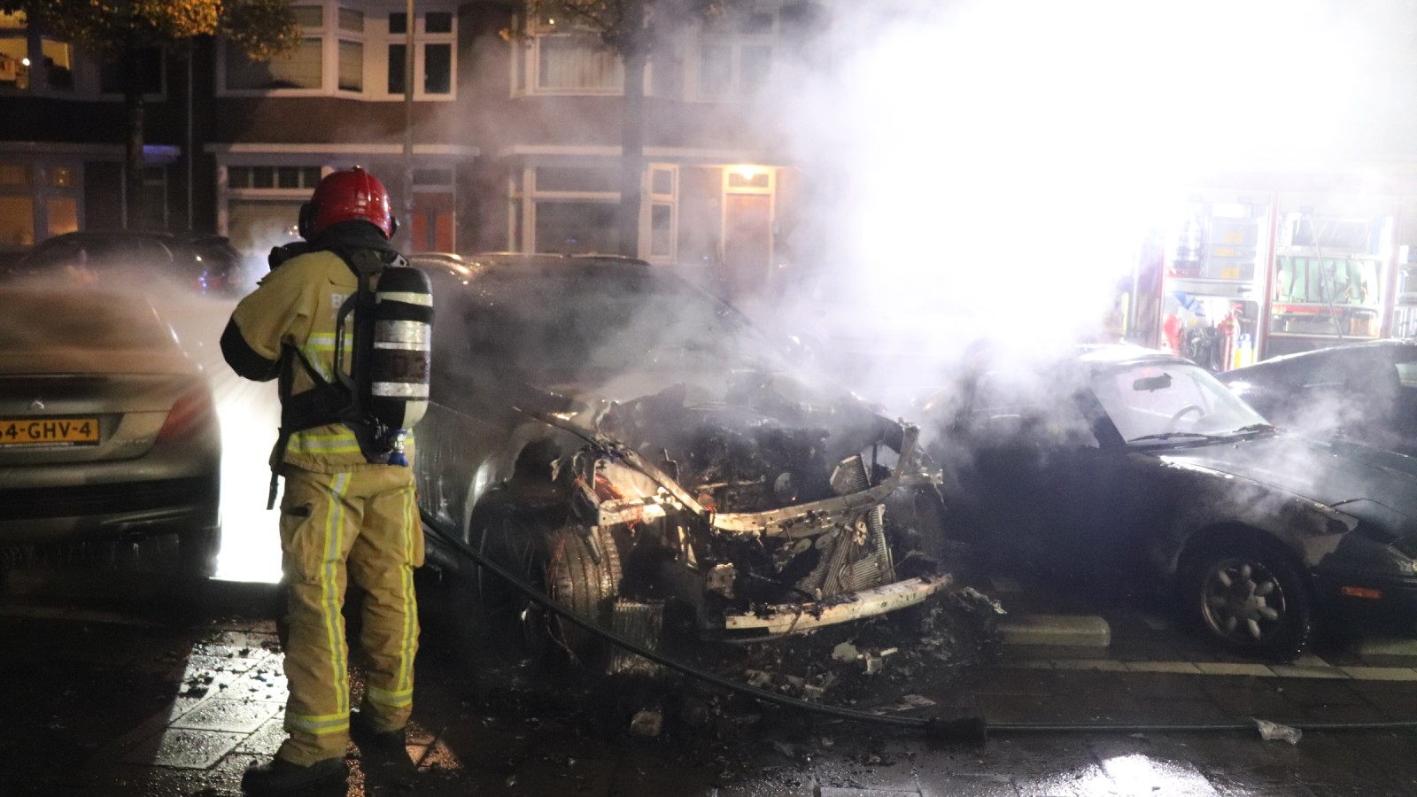 Autobrand Gerrit van der Veenstraat