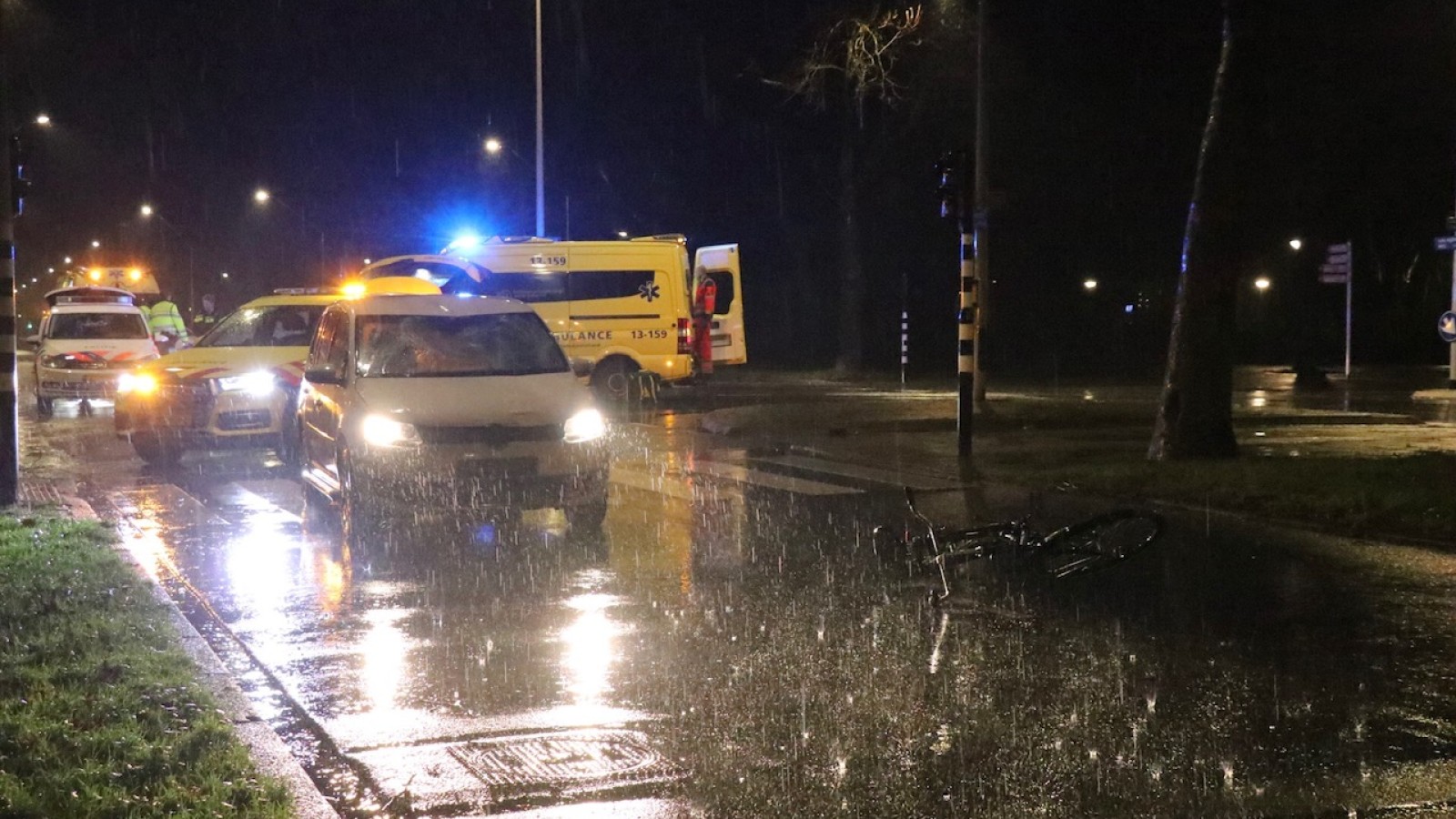 Aanrijding fietser Buitenveldert