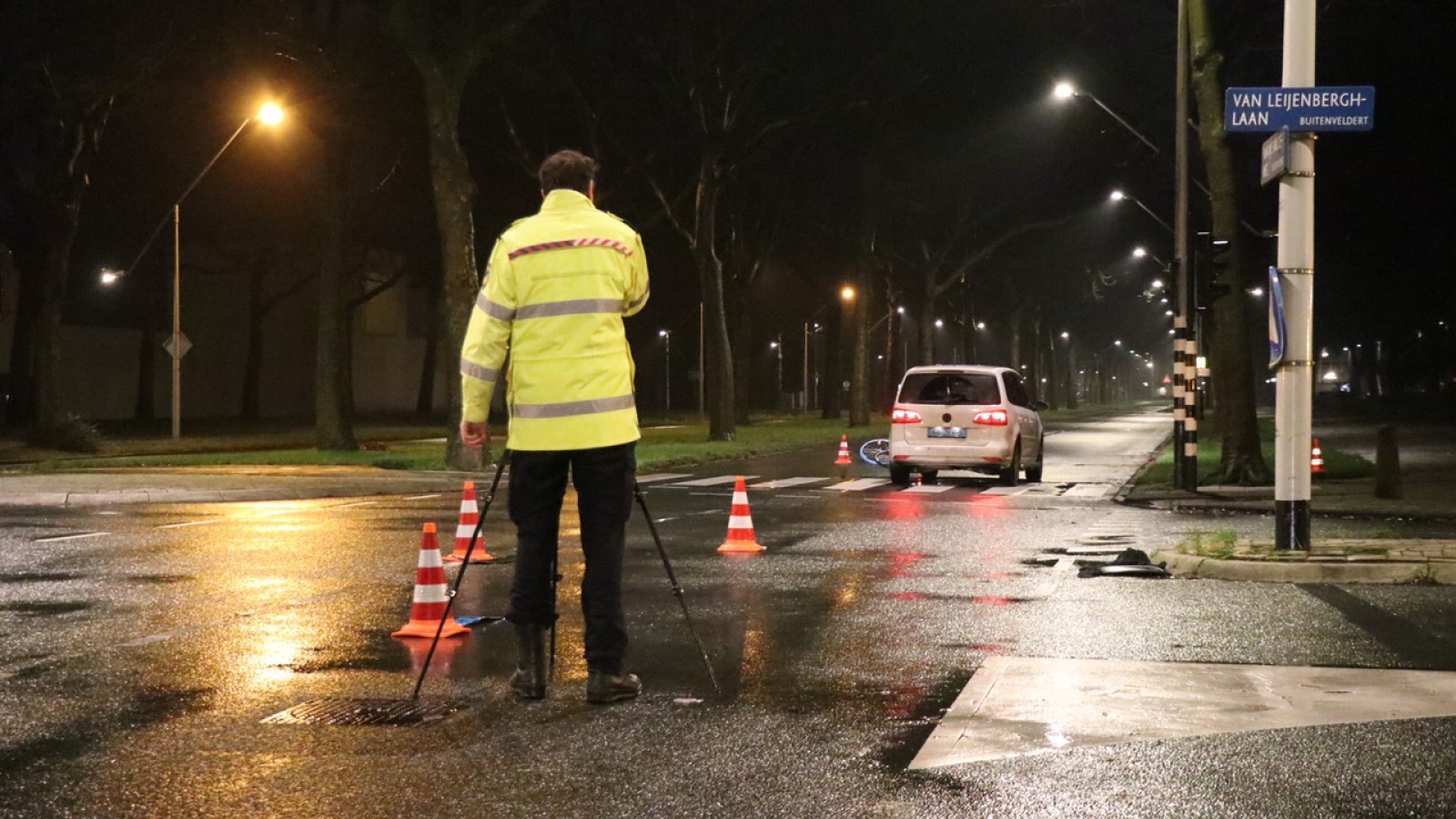 Aanrijding fietser Buitenveldert