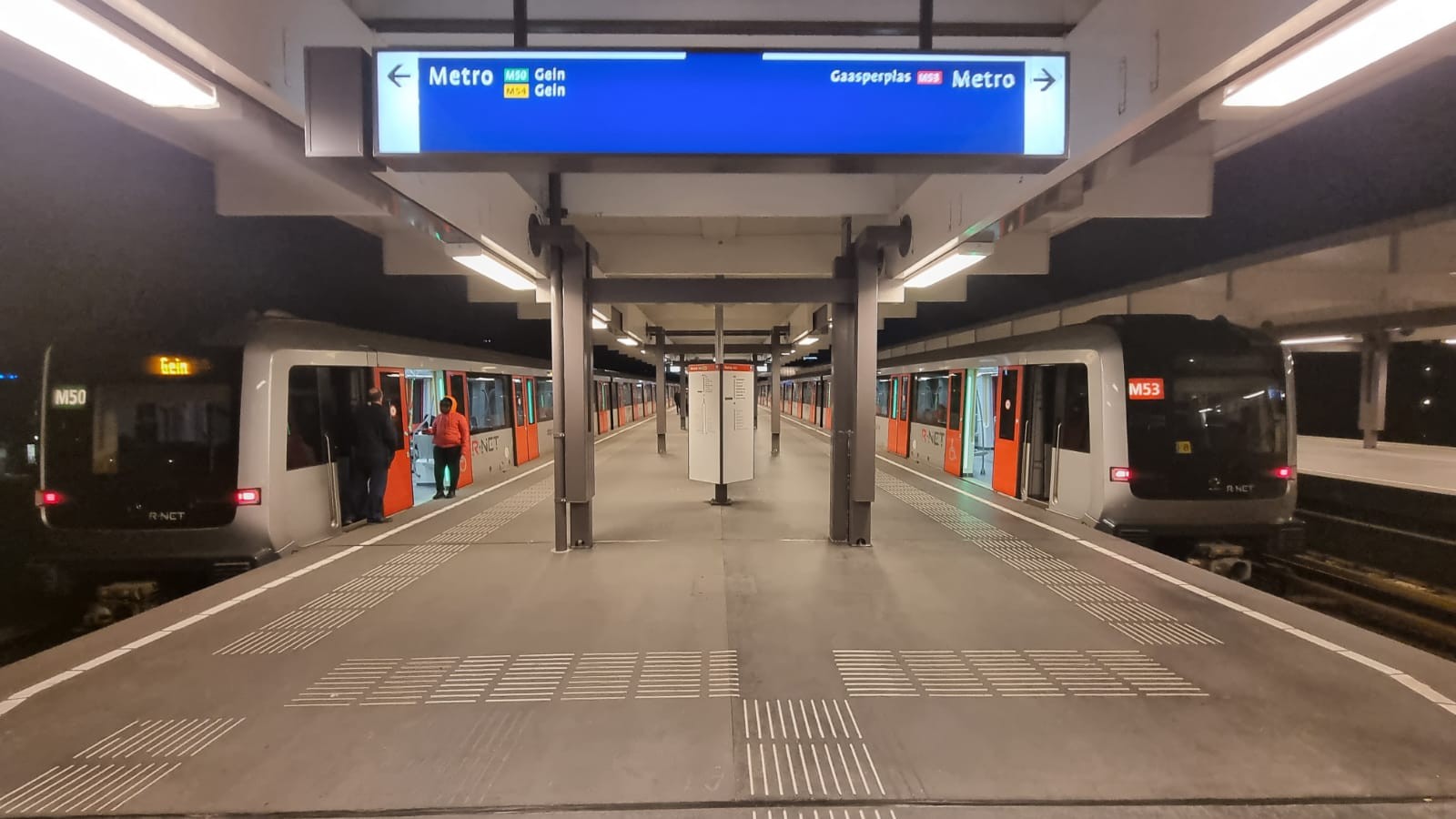 Metroverkeer wordt weer opgestart na storing