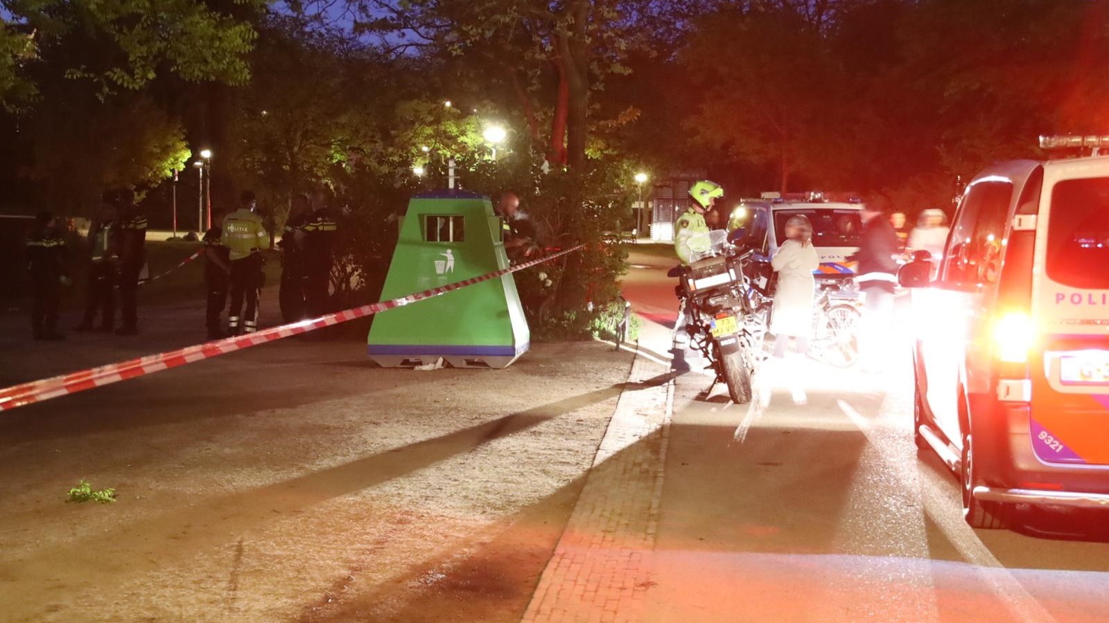 Politie schiet man neer in Vondelpark