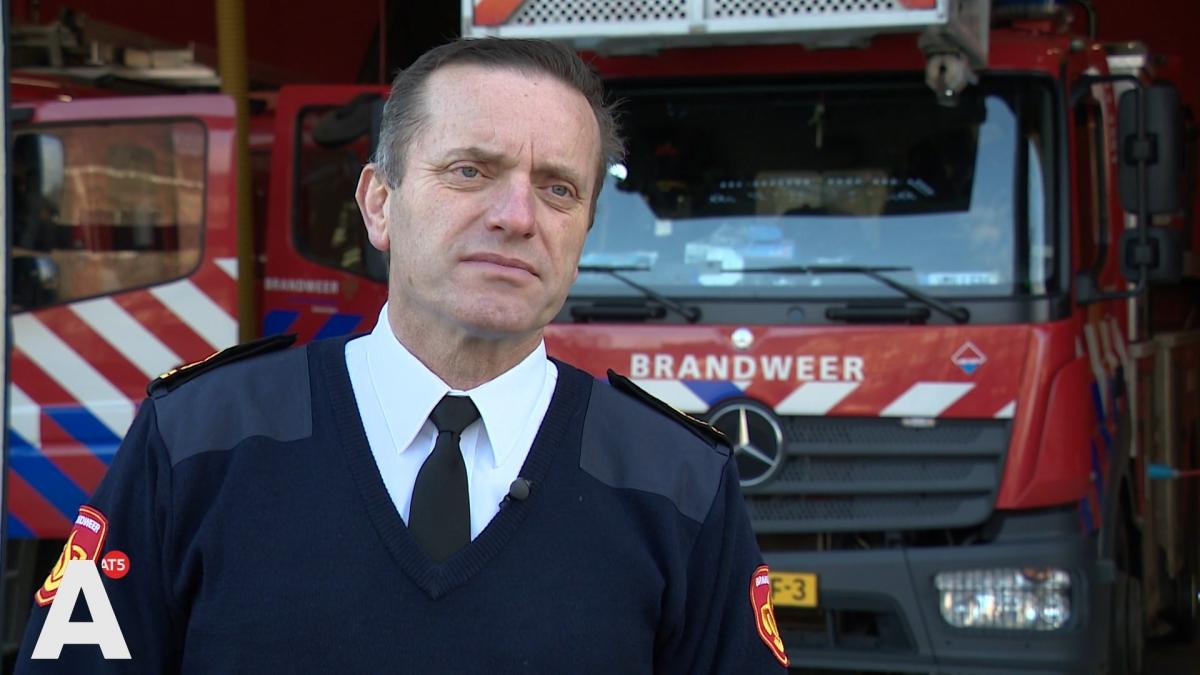 Tijs van Lieshout stopt als brandweercommandant van Amsterdam