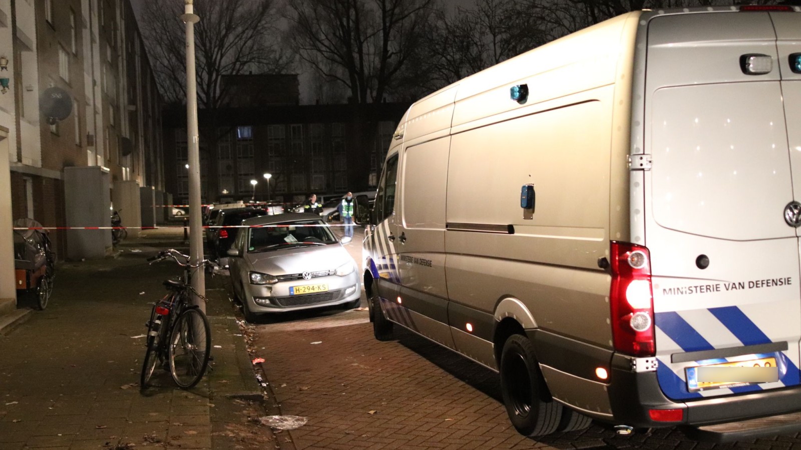 Explosie bij flat Amsterdam-Osdorp