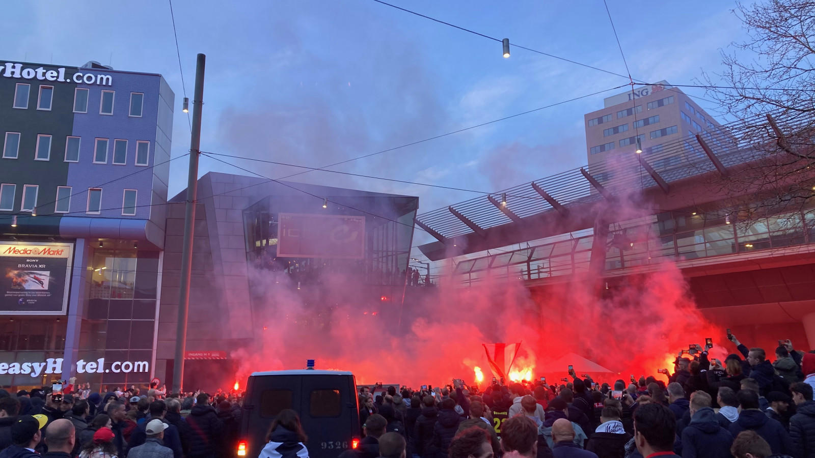 Entrada Ajax - Benfica