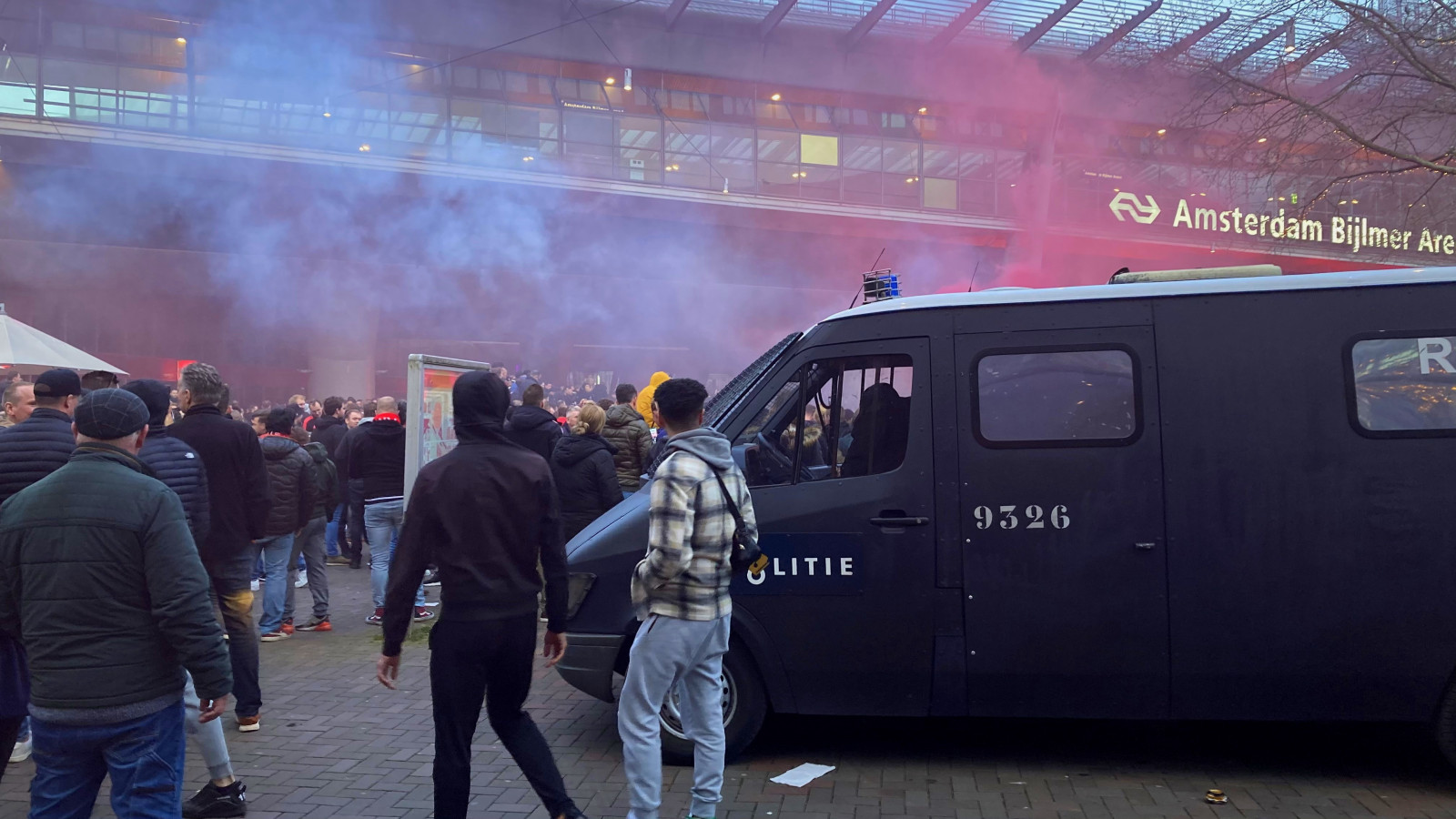 Entrada Ajax - Benfica