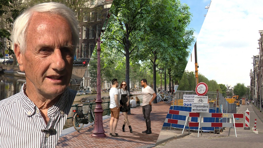 Not everyone is happy with parking-free and green part of Herengracht: “It will be a kind of Blijburg”