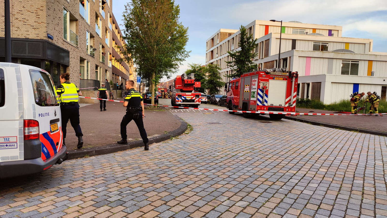 Explosie op IJburg