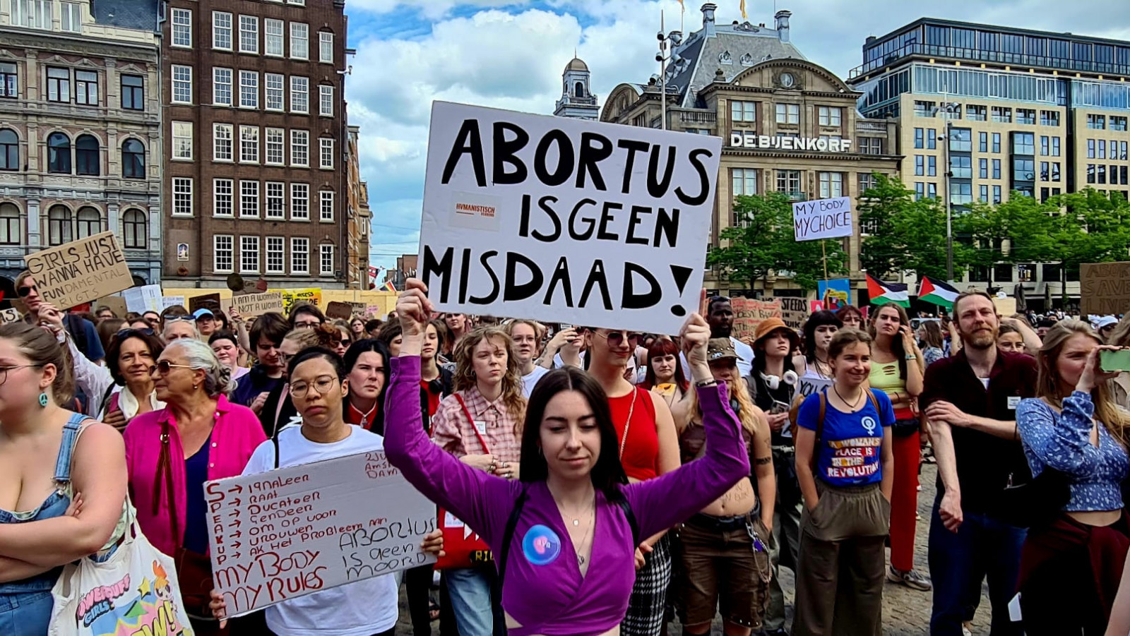 Demonstratie voor abortusrecht