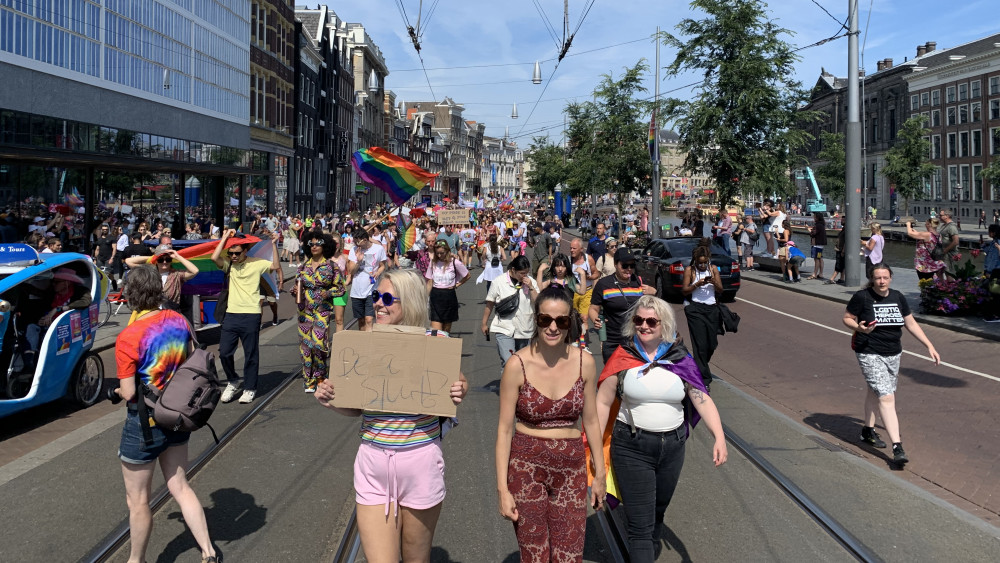 Israeli flags were not allowed during the July 20 Pride Parade, angering the VVD party.