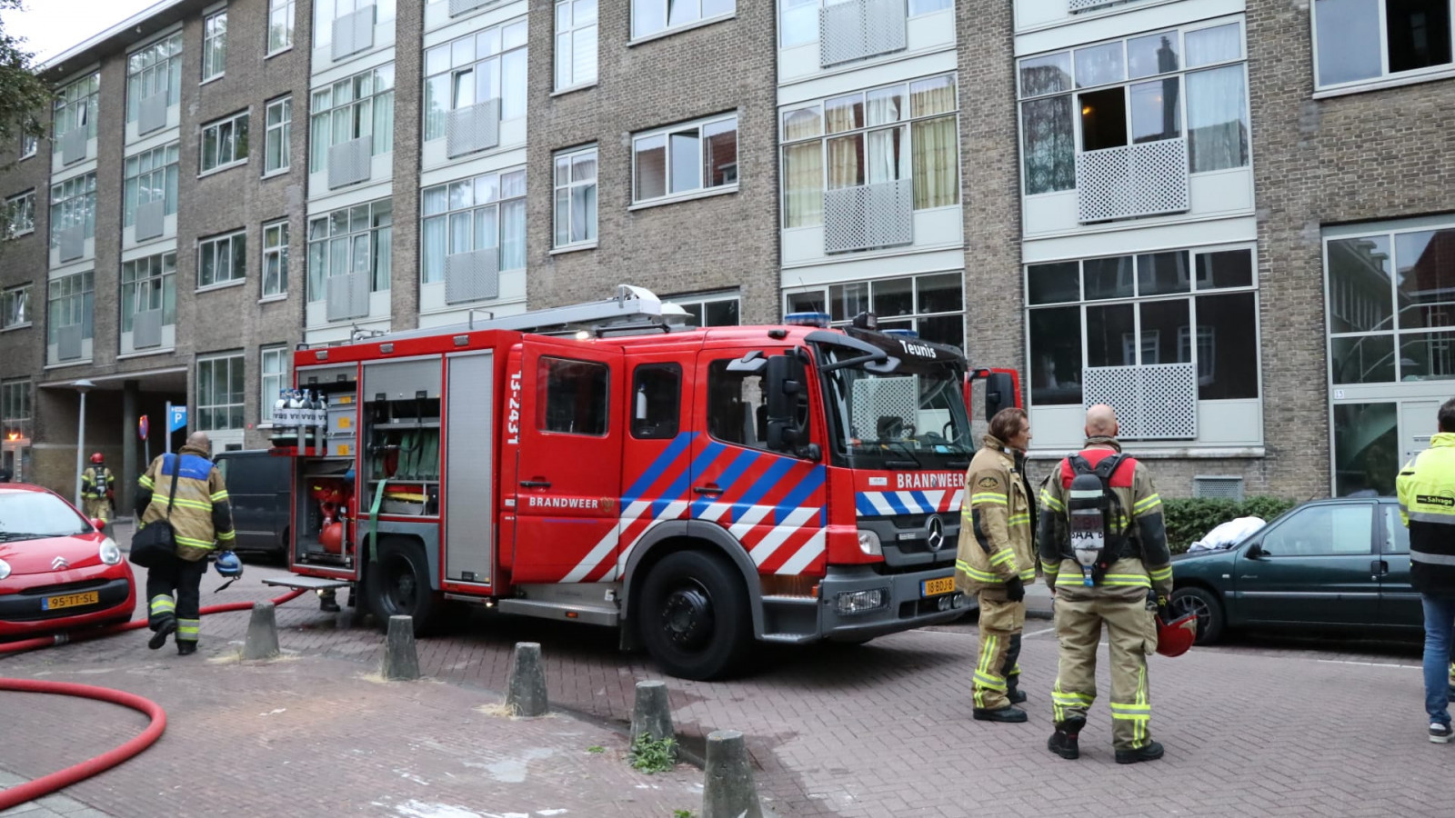 Brand Juliana van Stolbergstraat