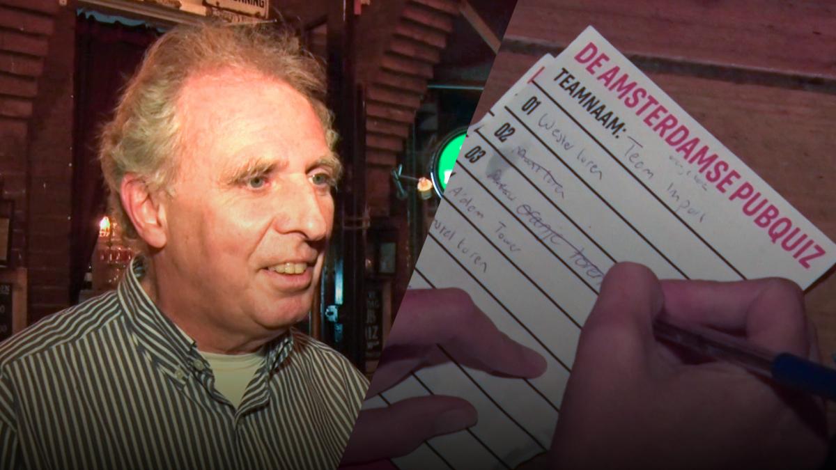 Pubquiz in het teken van 750 jaar Amsterdam: "Appeltje-eitje omdat ik