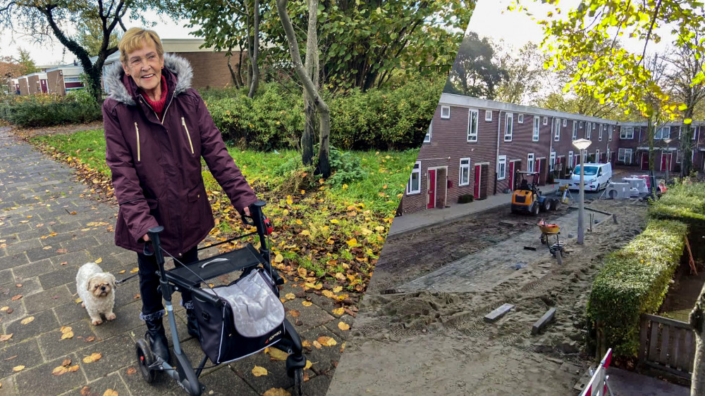 Groot onderhoud in Tuindorp Oostzaan: 