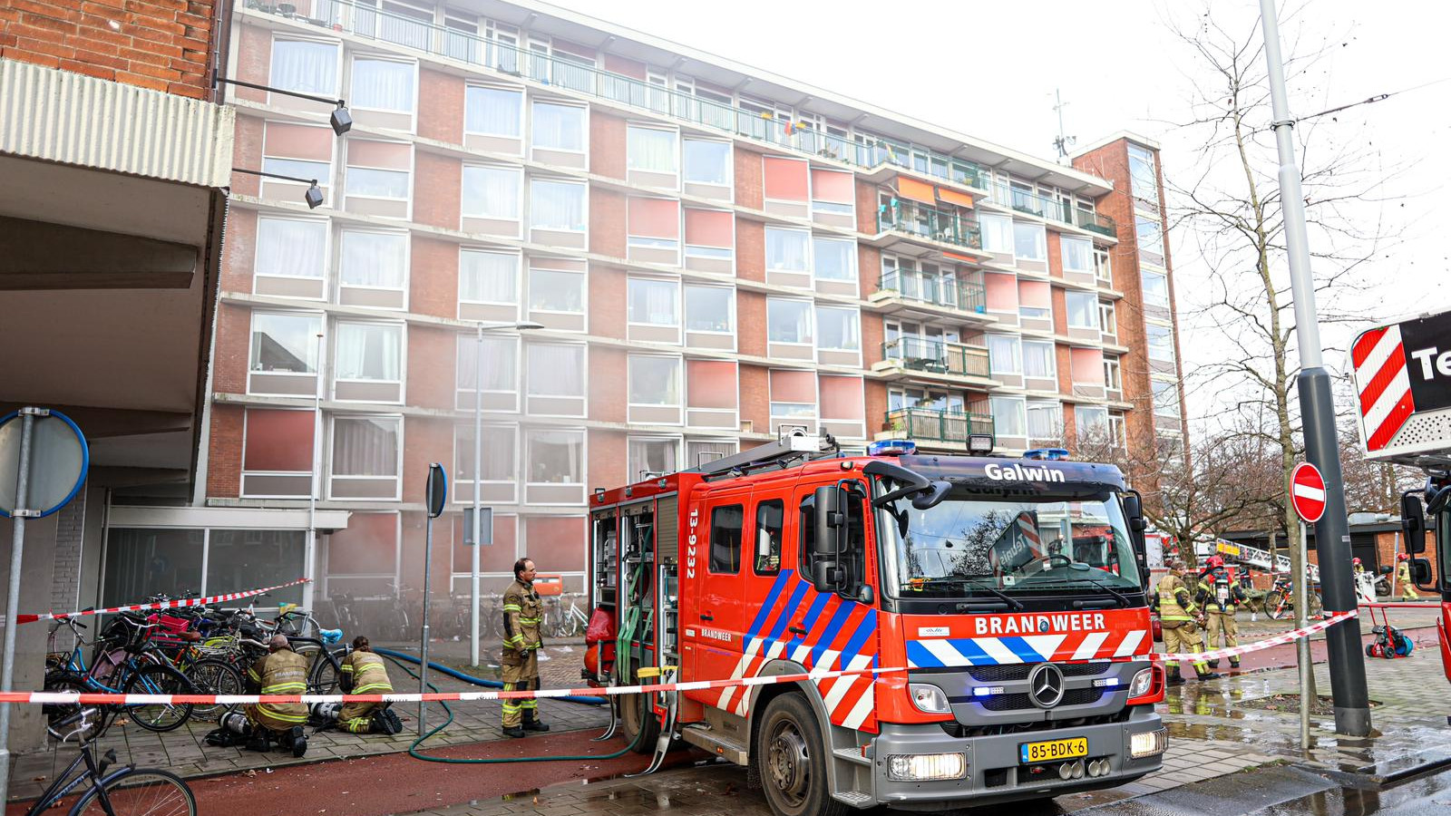 Brand aan Slotermeerlaan