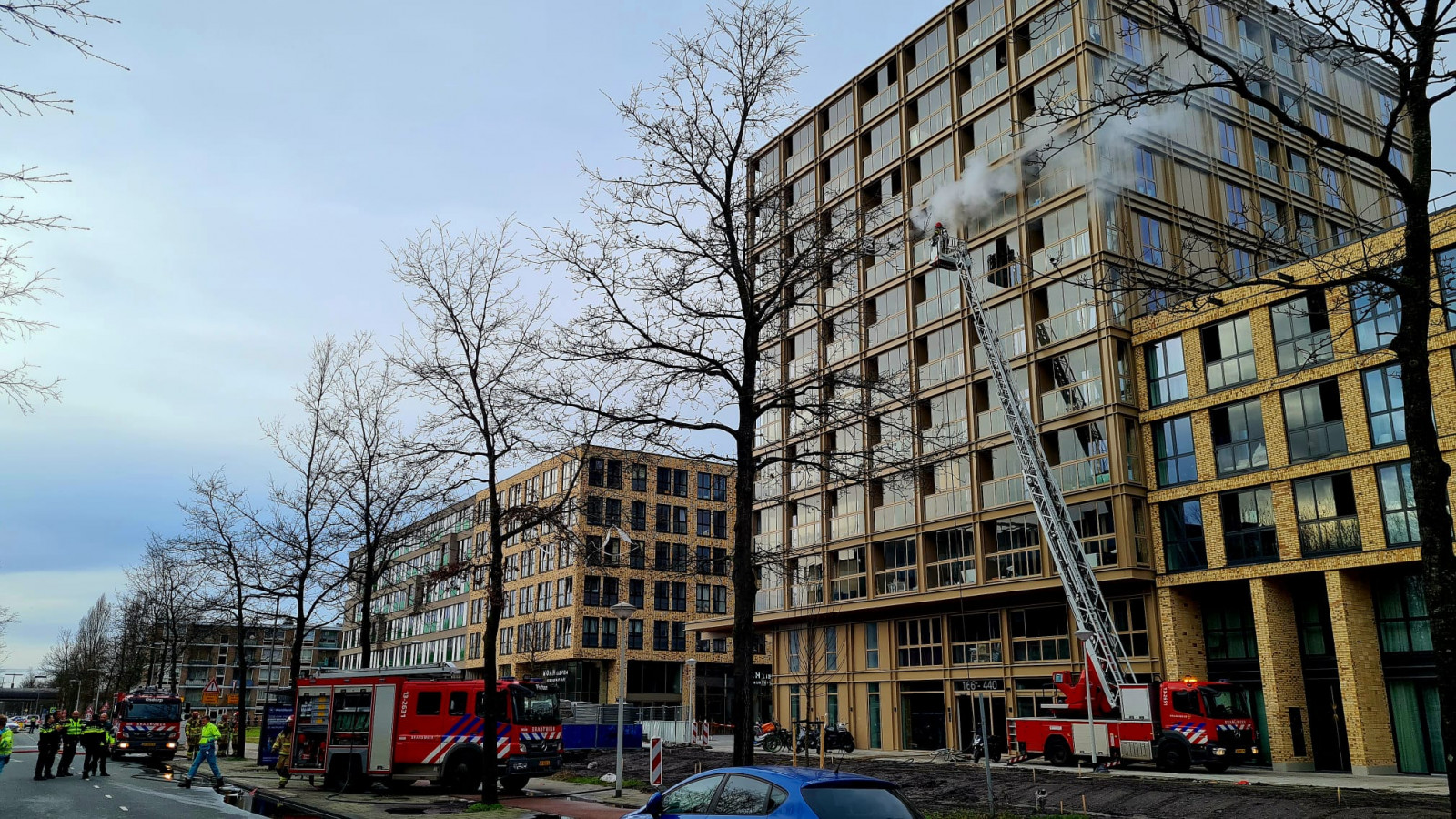 Brand in appartement Vlaardingenlaan