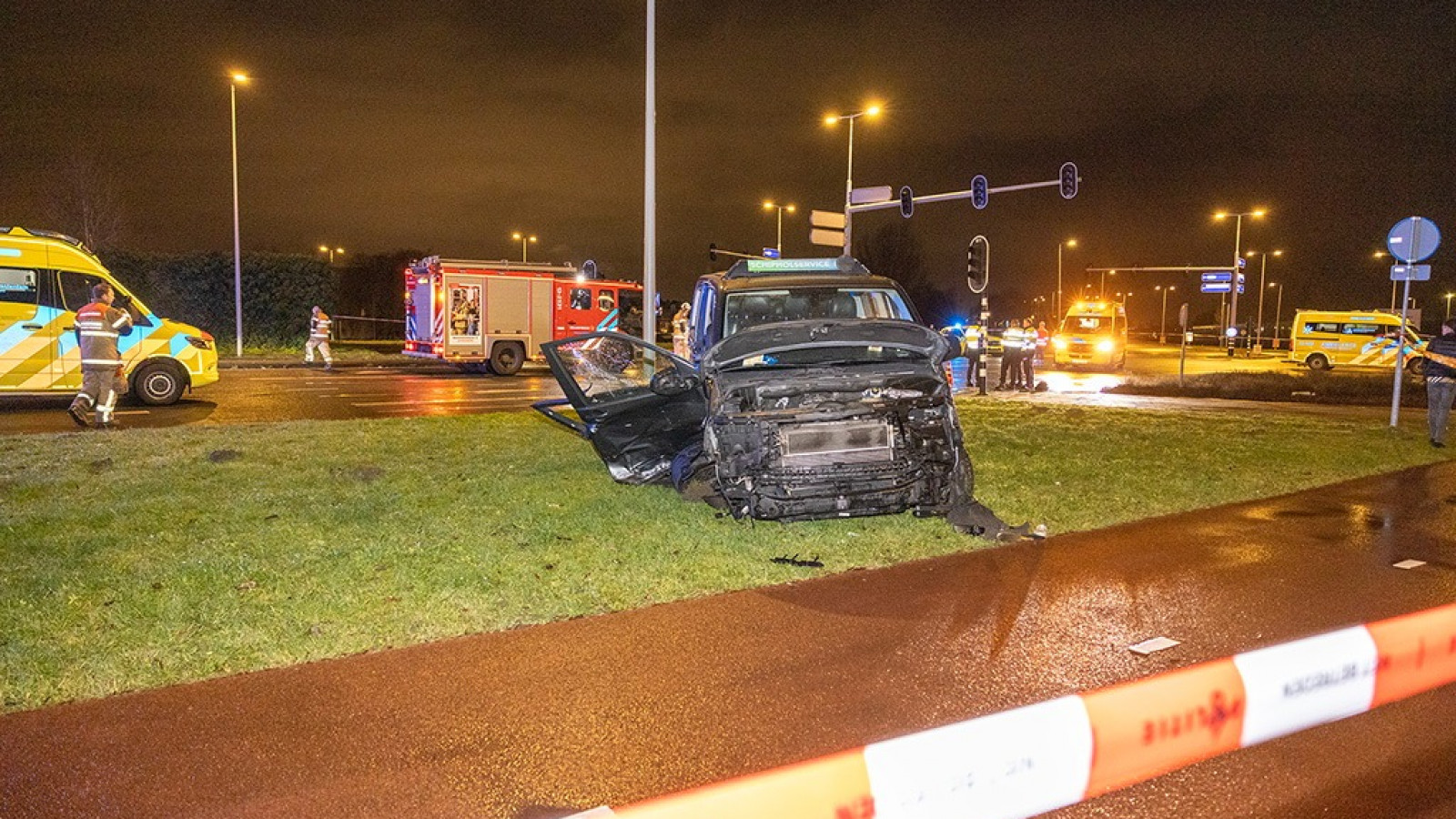 Aanrijding op Ookmeerweg